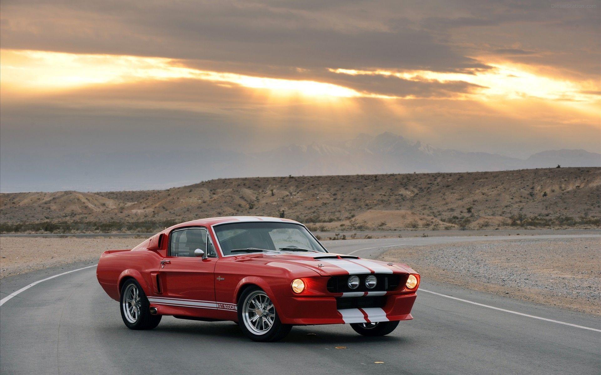 16+ Red Mustang Fastback Class 1967 Wallpaper HD download