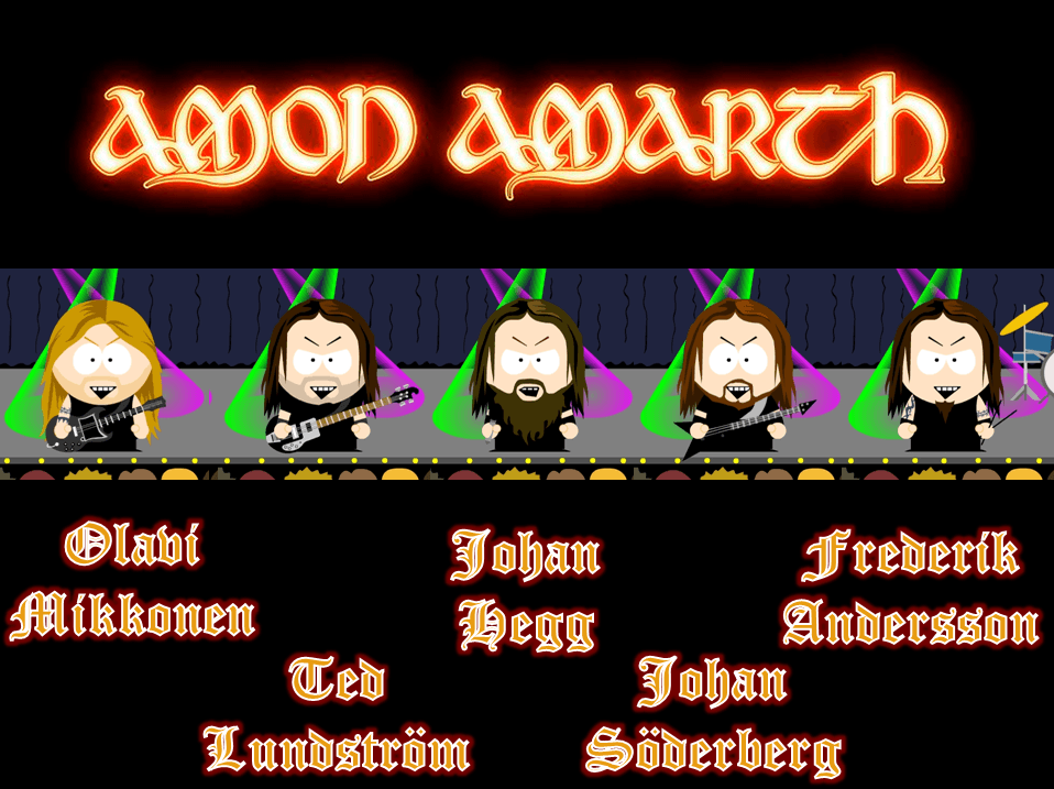 Amon Amarth south park