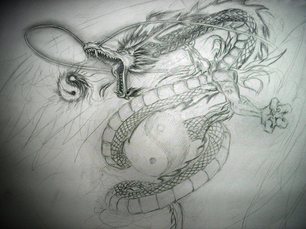 yin yang dragon 1