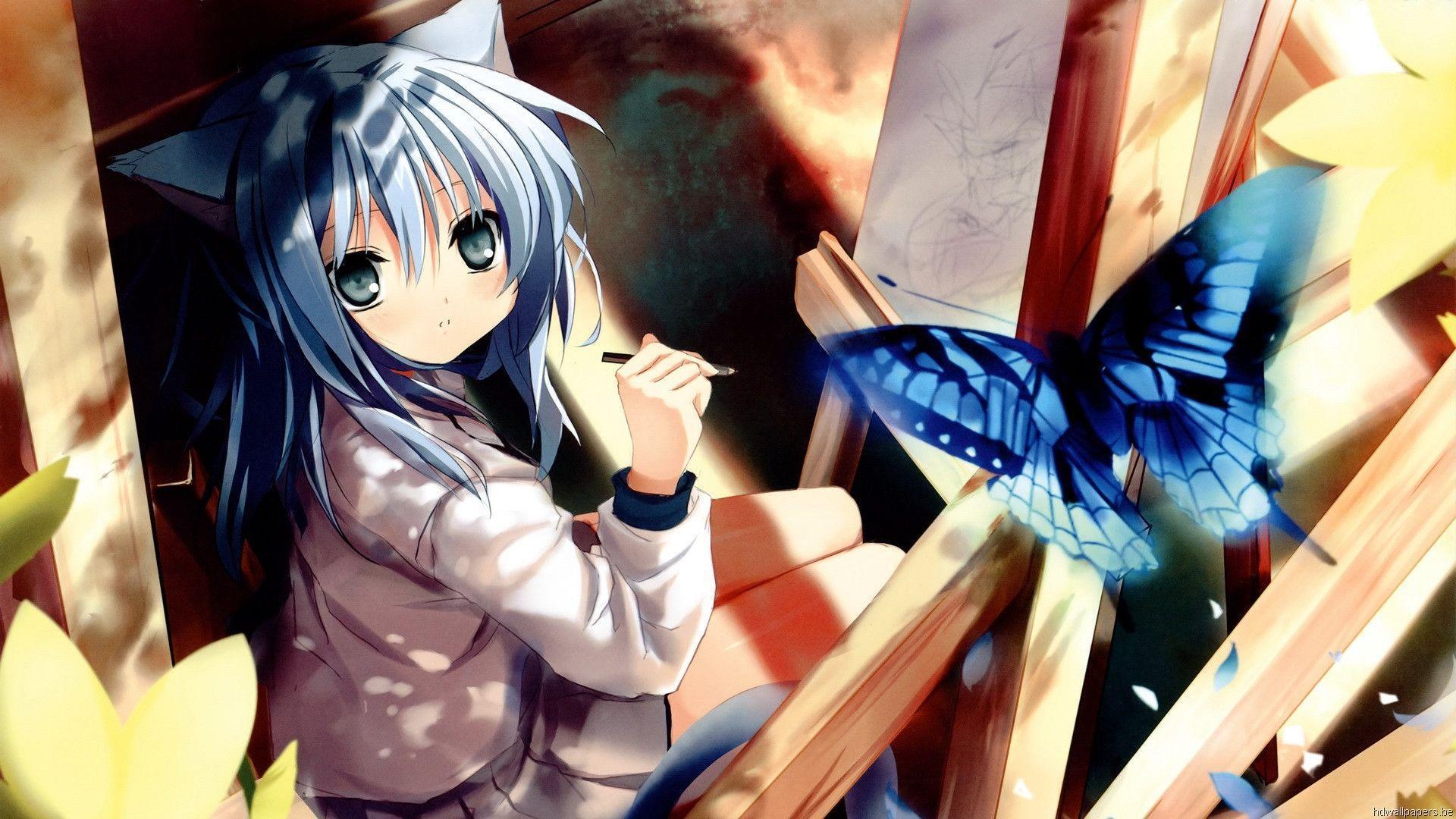 Kawaii Anime Girl HD Wallpapers - Wallpaper Cave