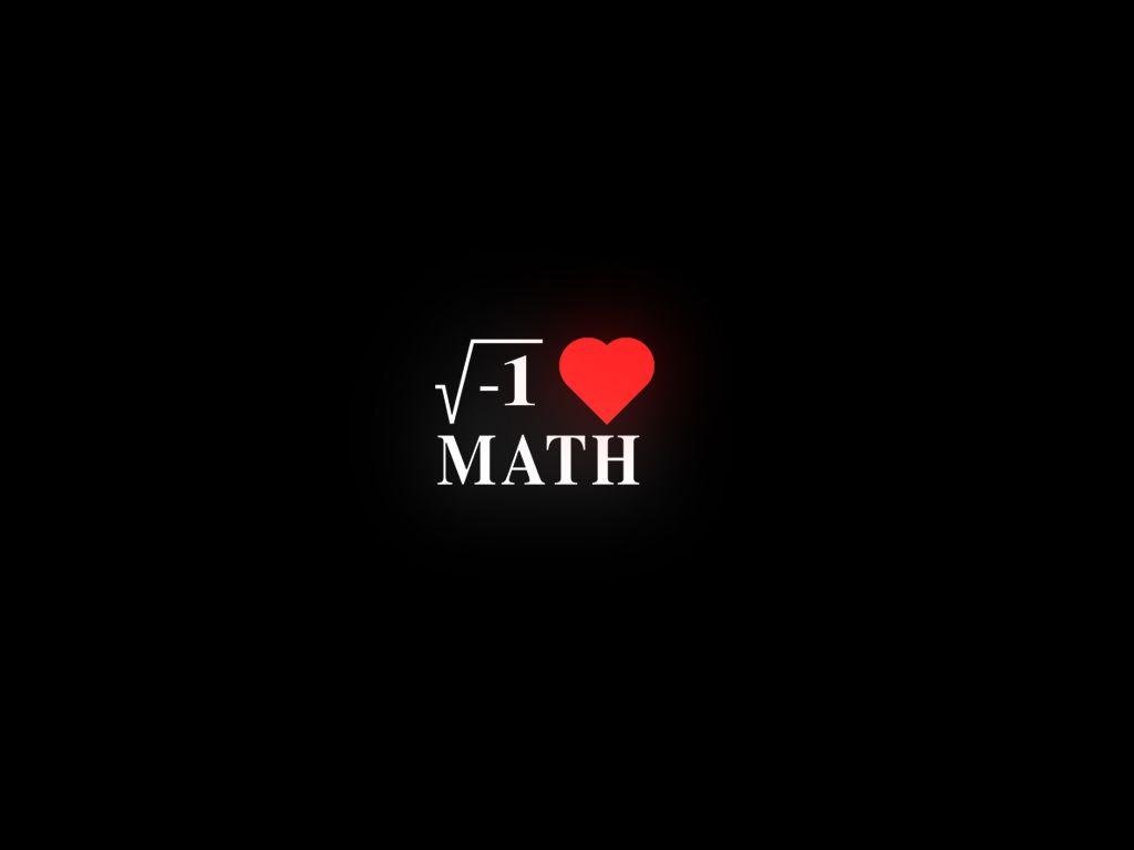 Download Love Mathematics Wallpaper 1024x768