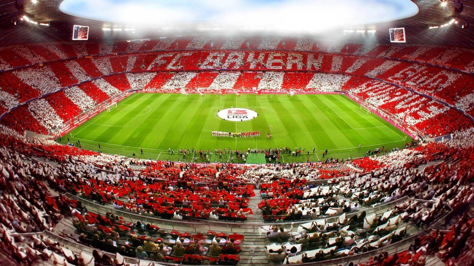 49_Allianz Arena Bayern Munich Football Wallpaper HD