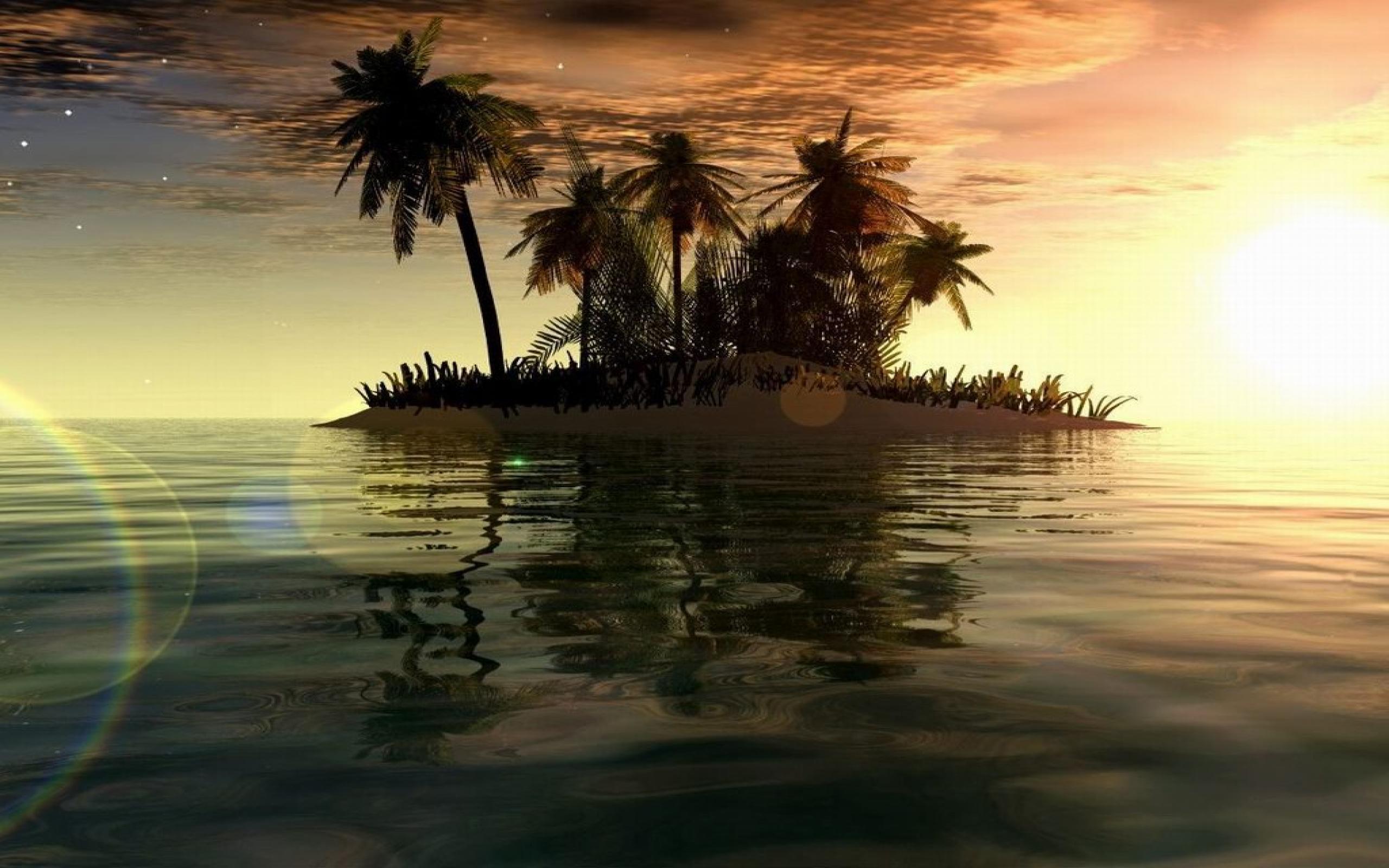 Beautiful Island 3D Wallpaper HD Desktop. Wallpaper HD