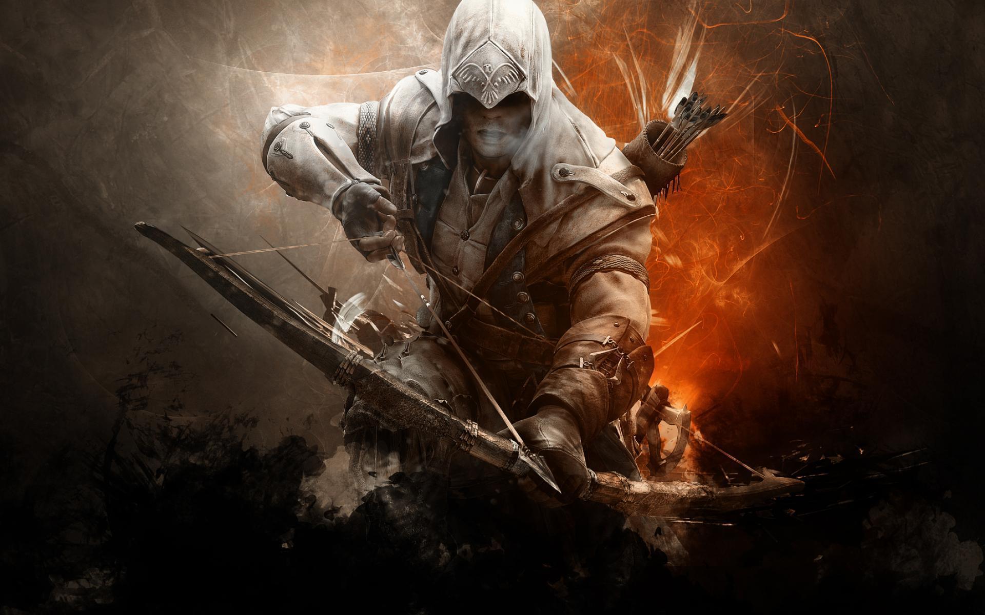 Assassins Creed 3 Connor Picture Wallpapers 1920x1200 windows hd