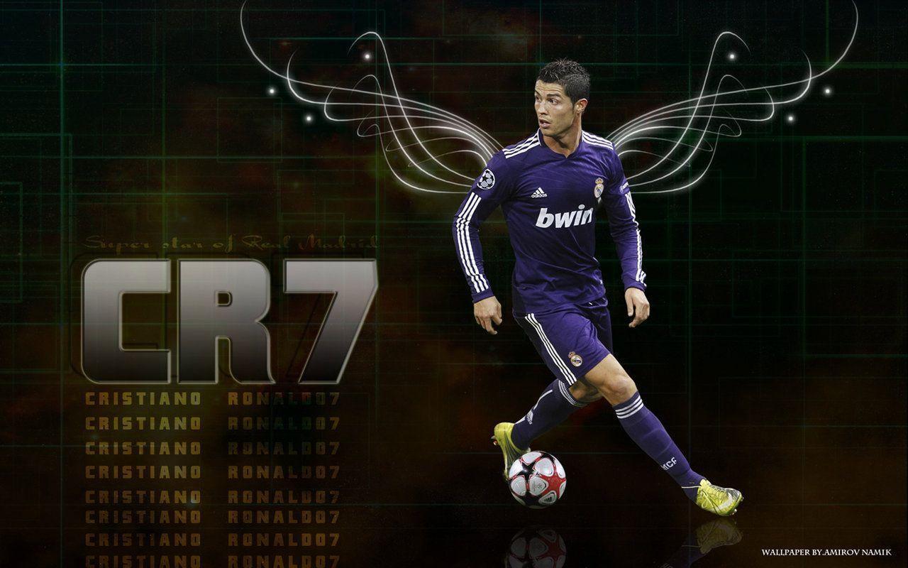 Cristiano Ronaldo Real Madrid Widescreen HD Wallpaper