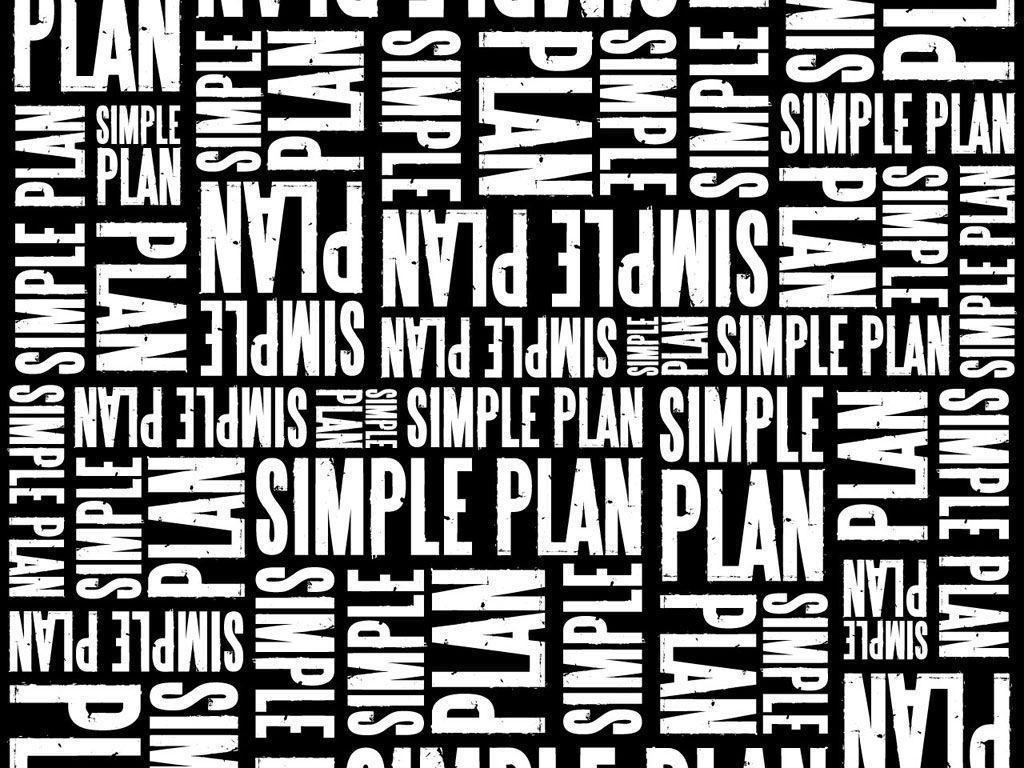 simple plan wallpaper 2022