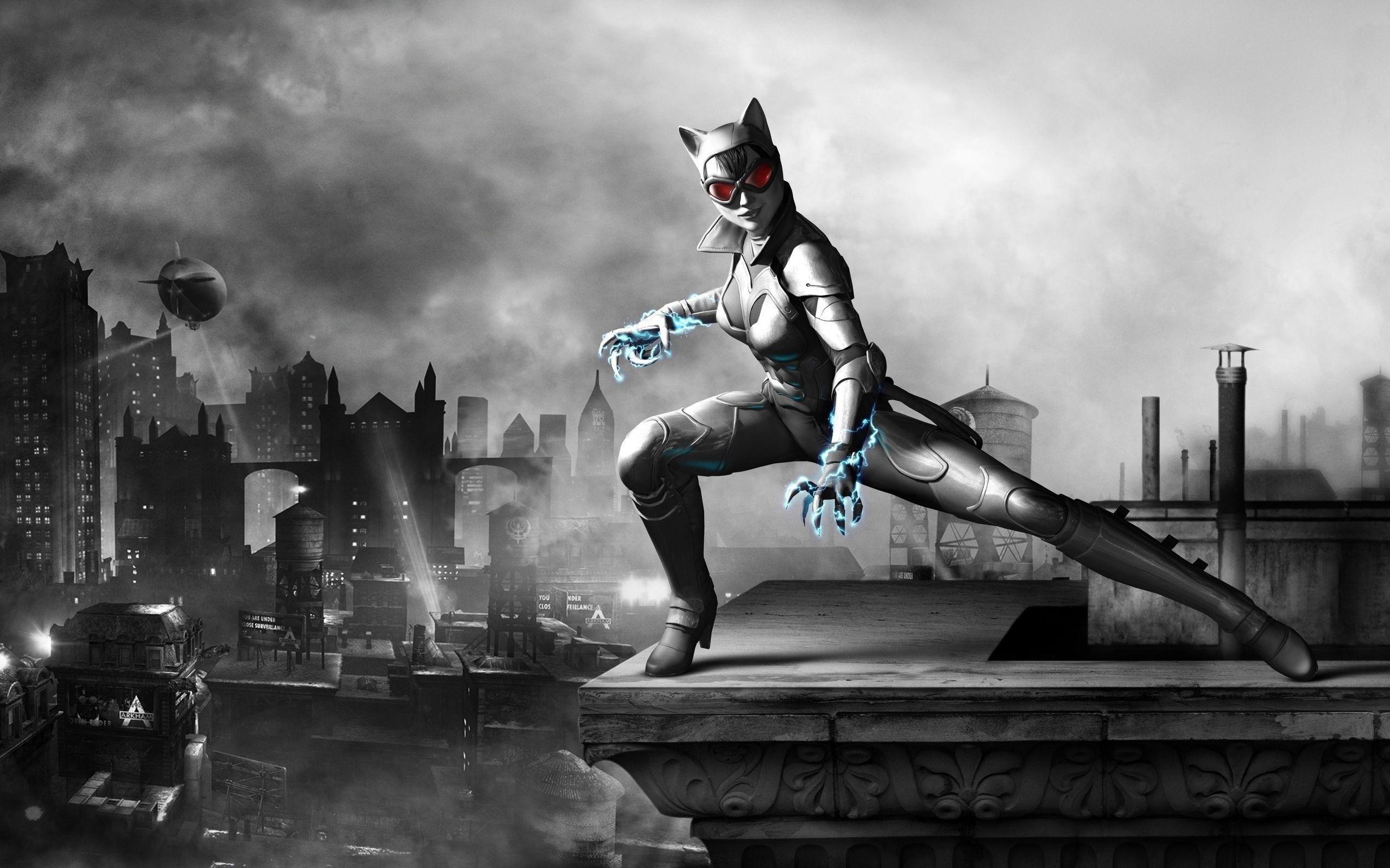 Batman Arkham Catwoman Game HD Wallpaper