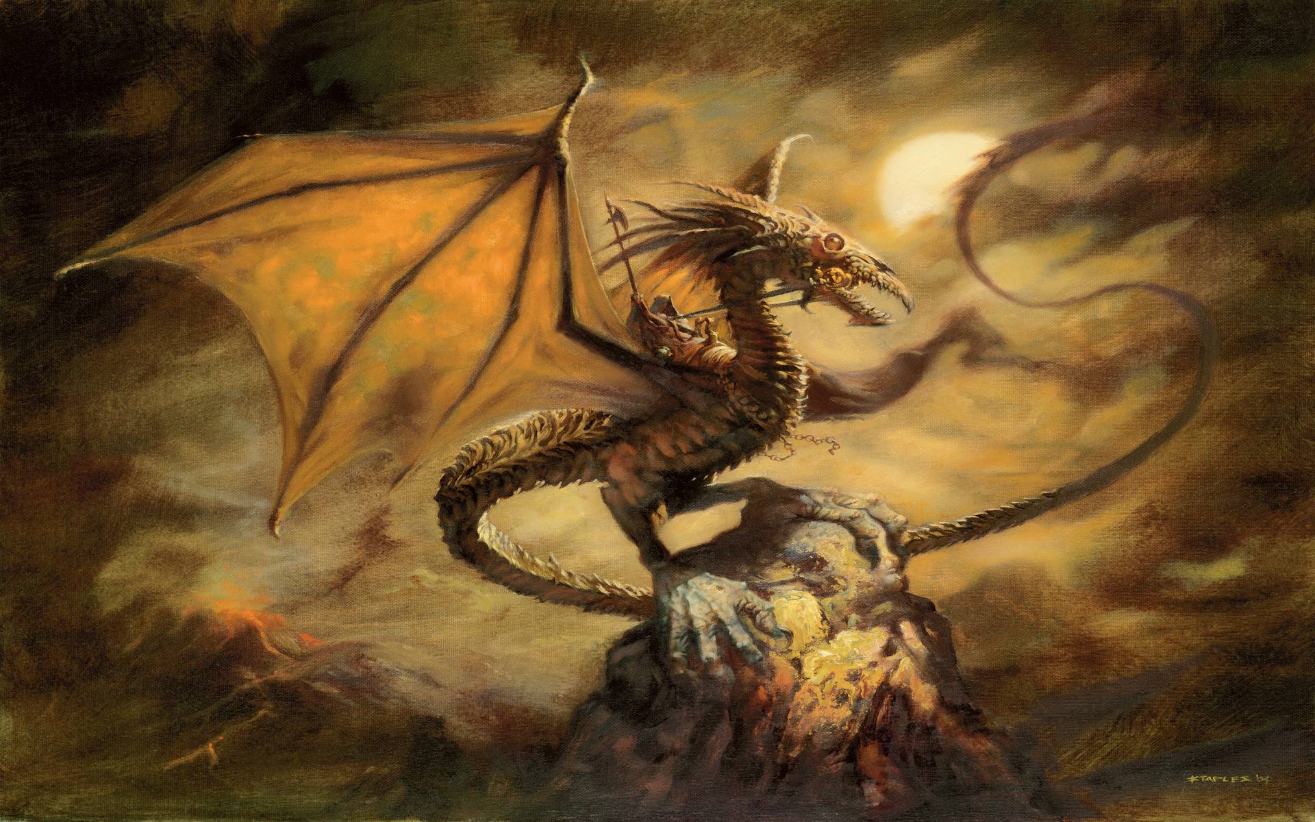 Dragon Fantasy (3414). Animal Wallpaper Osteotx.com