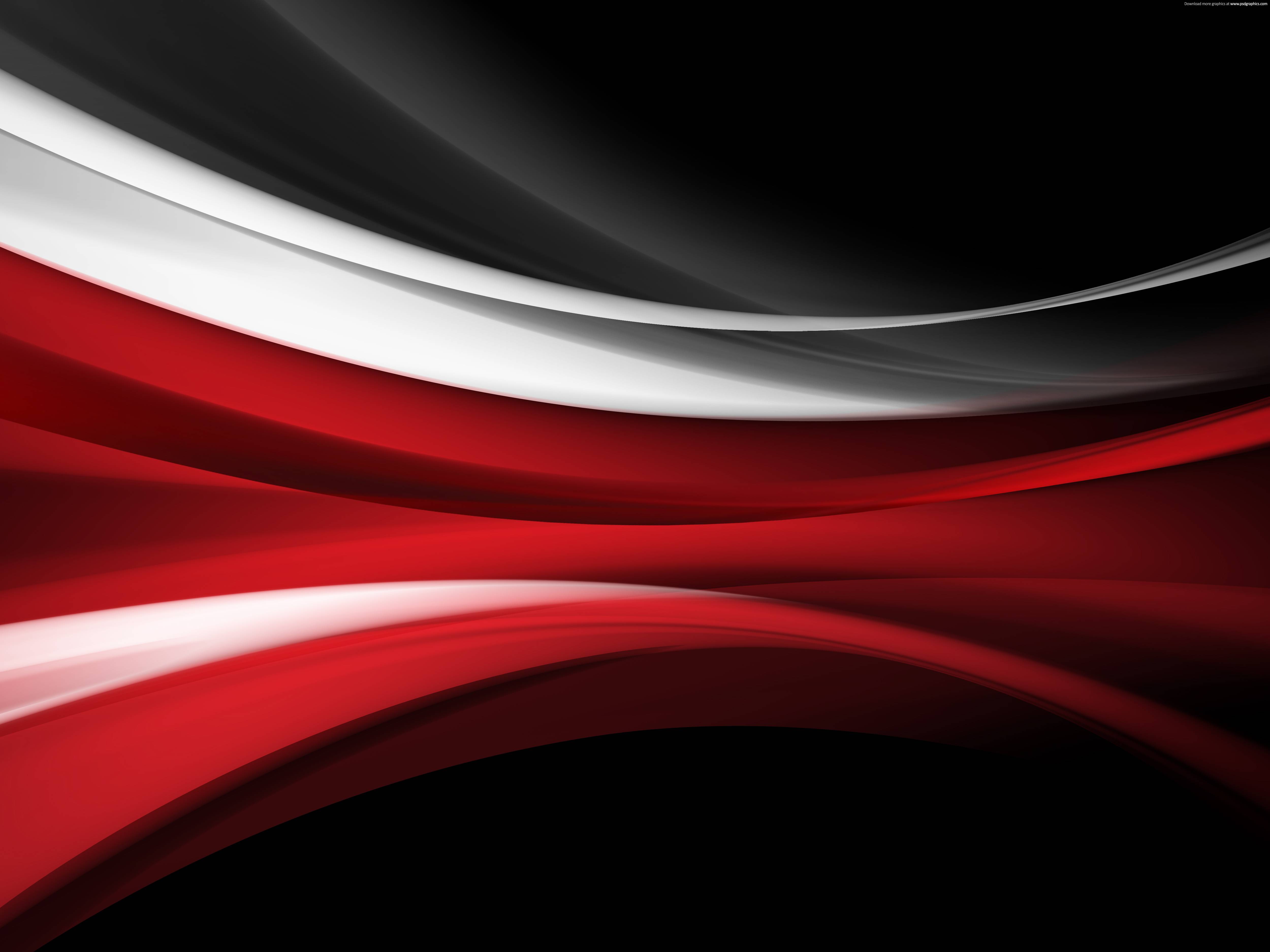 image For > Red Black And White Abstract Background