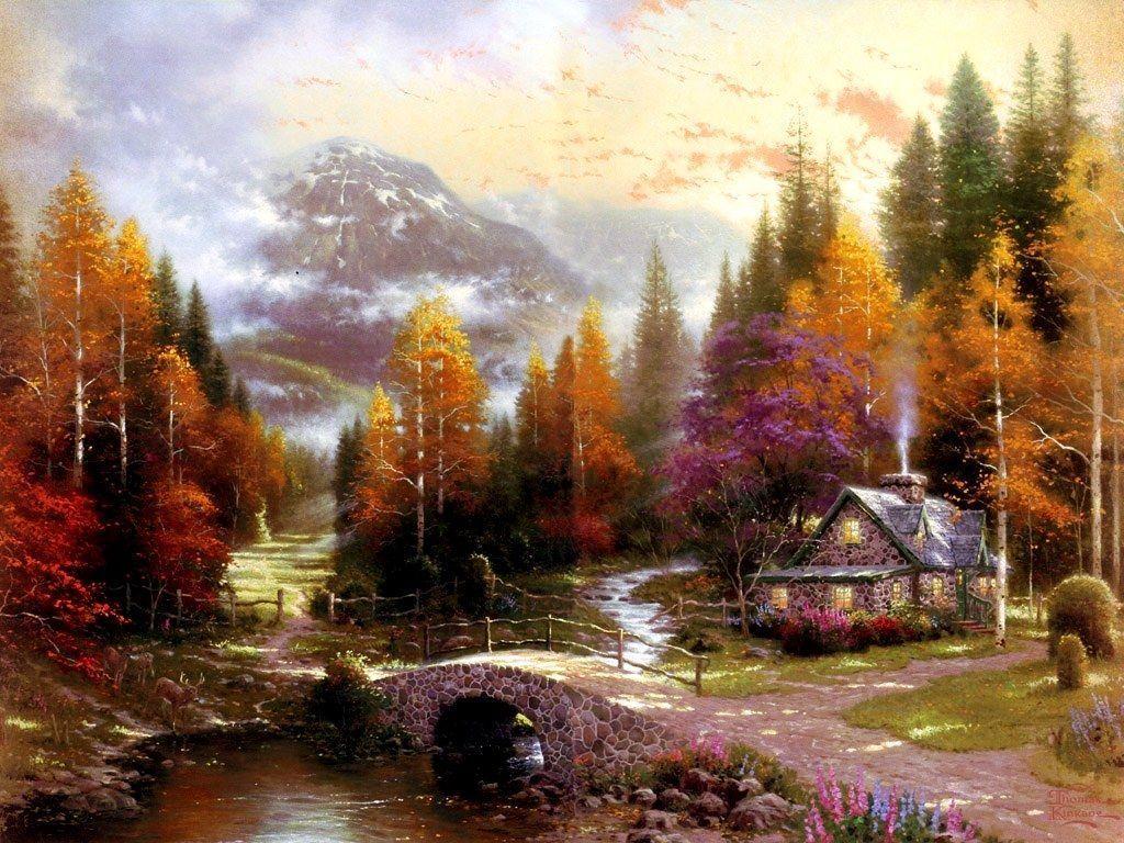 Groups / Artist of Nature / Conversations / Thomas Kinkade