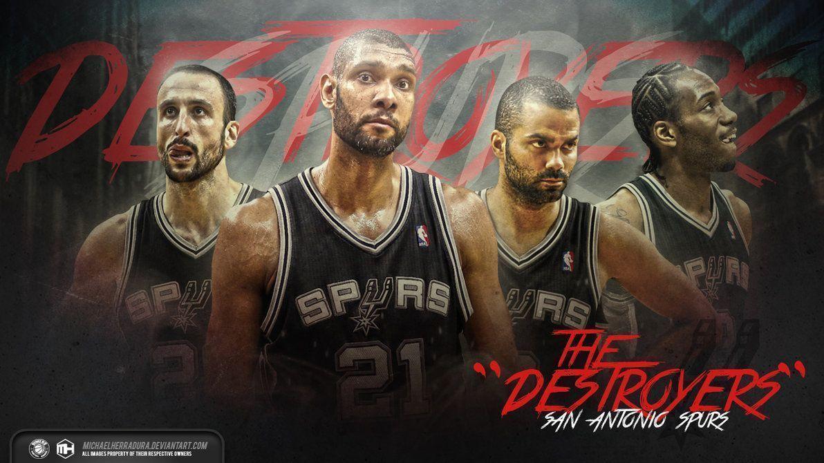 San Antonio Spurs The Destroyers wallpaper