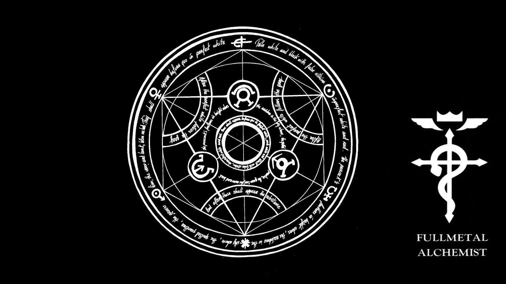Wallpaper For > Fullmetal Alchemist Wallpaper Logo