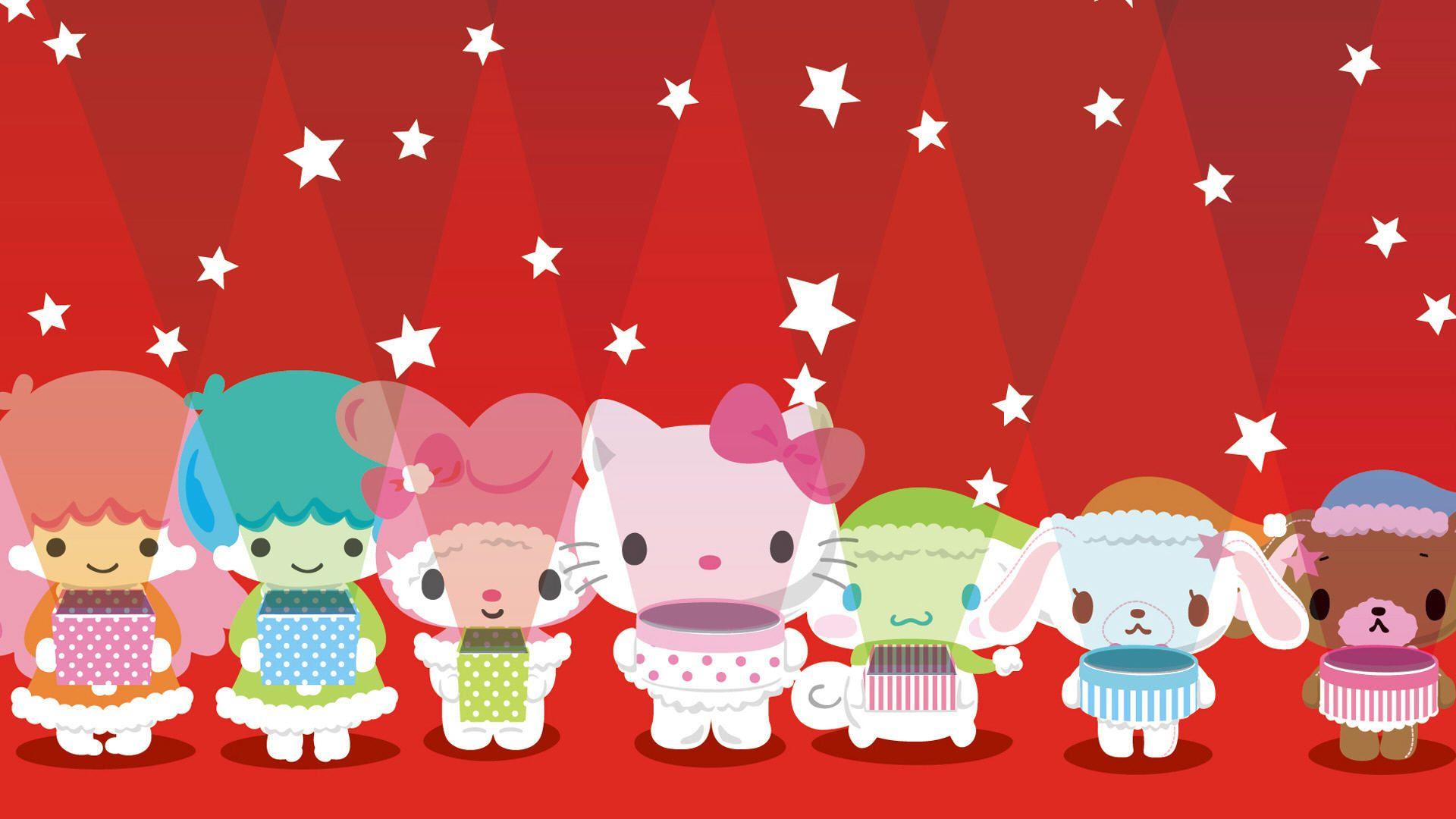 Christmas Hello Kitty Wallpaper