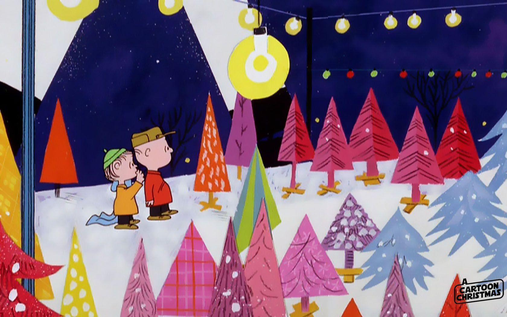 Wallpaper For > Charlie Brown Christmas Tree Wallpaper