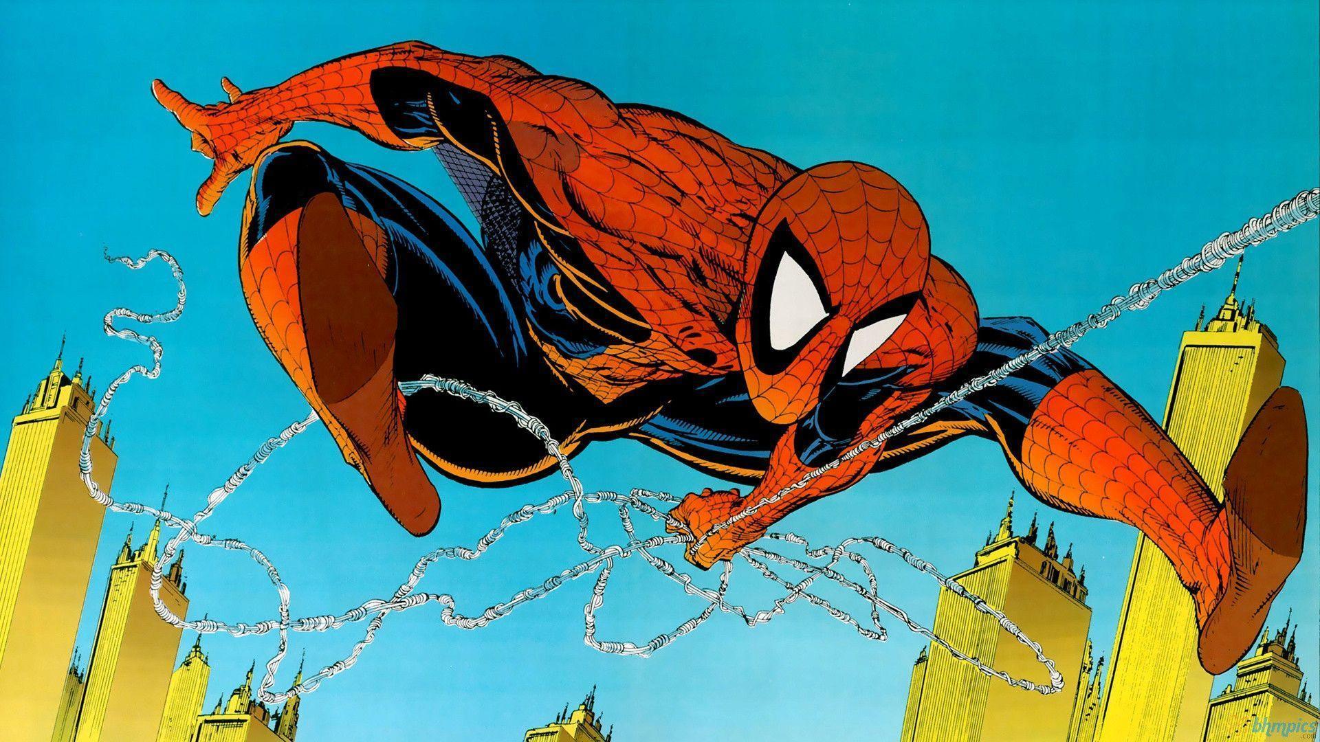 Spider Man Cartoon x Wallpaper 1920x1080