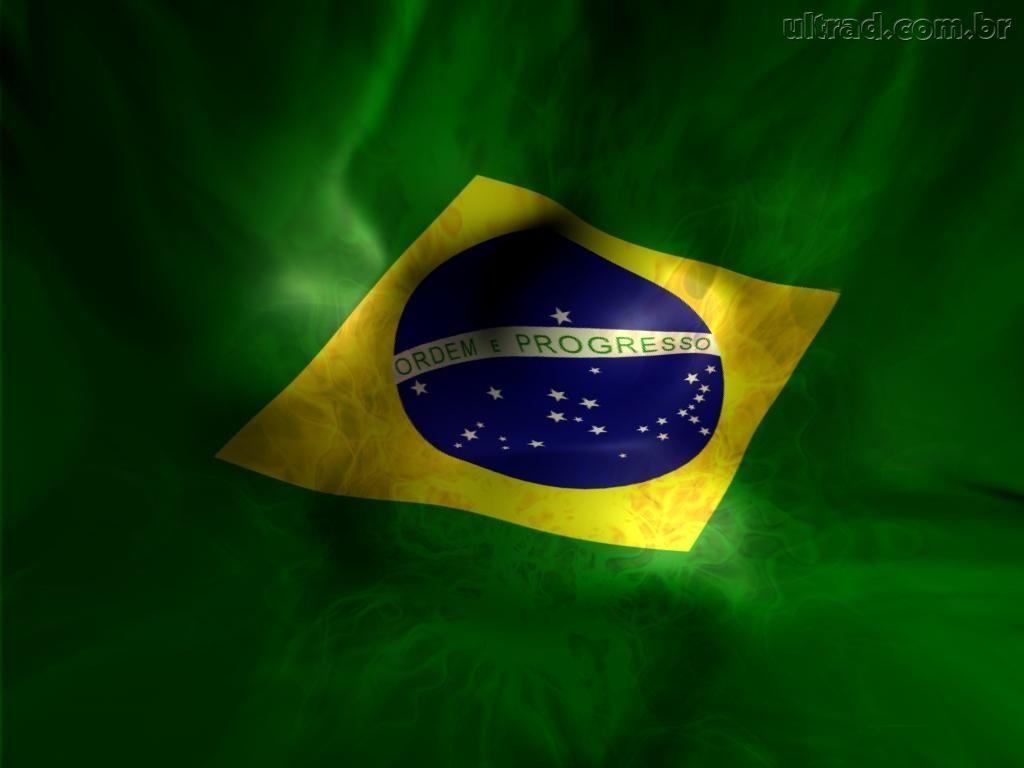 Papel de parede bandeira brasil