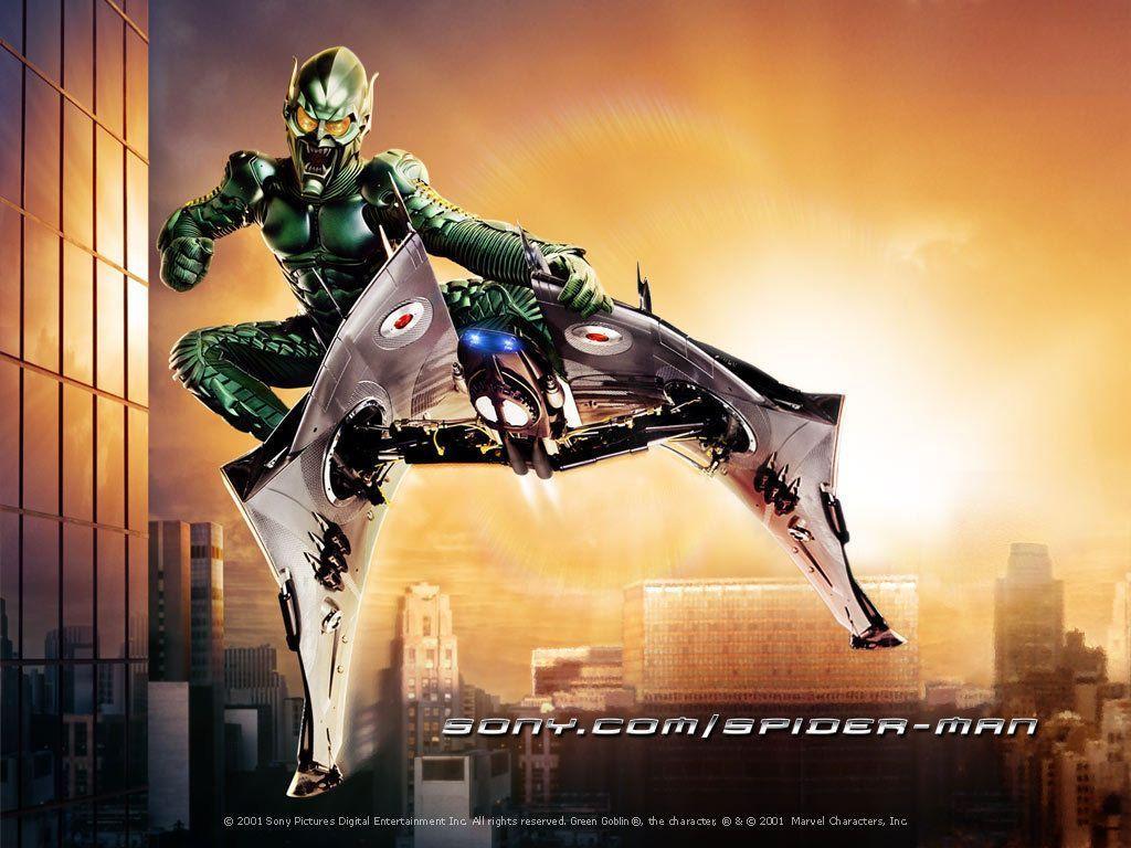 Green Goblin Man Villains Wallpaper