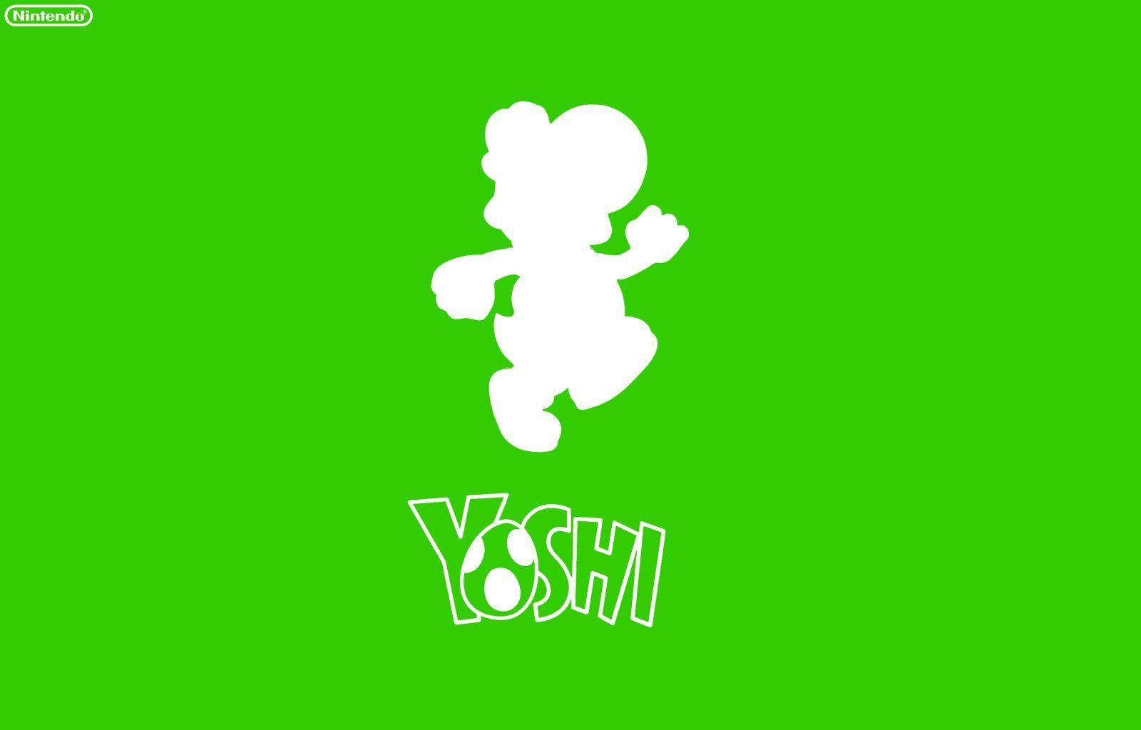 Nintendo Yoshi Wallpaper Green