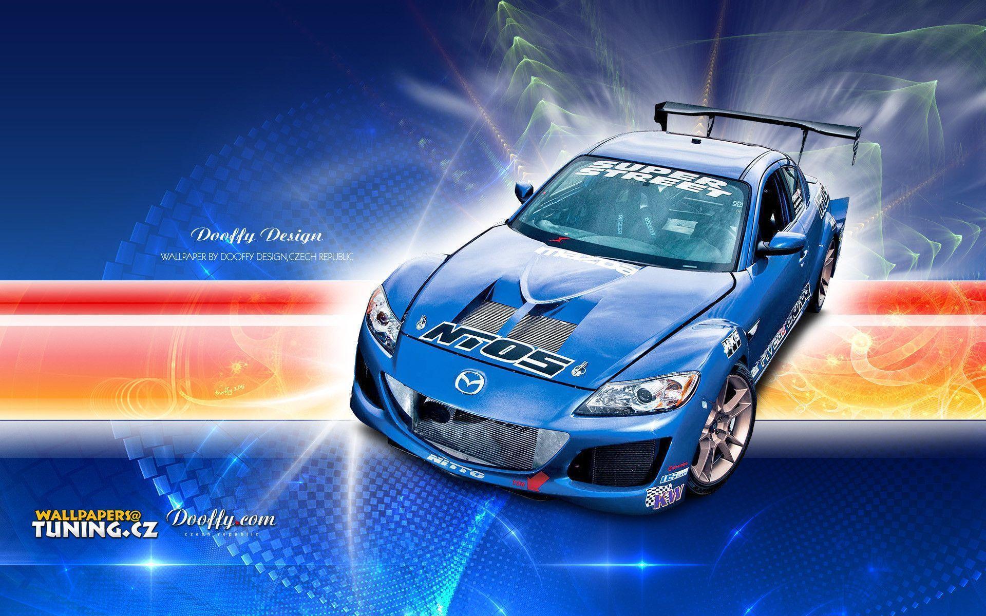 HD Wallpaper: Mazda RX 8 R By Dooffy Design By Dooffy Design