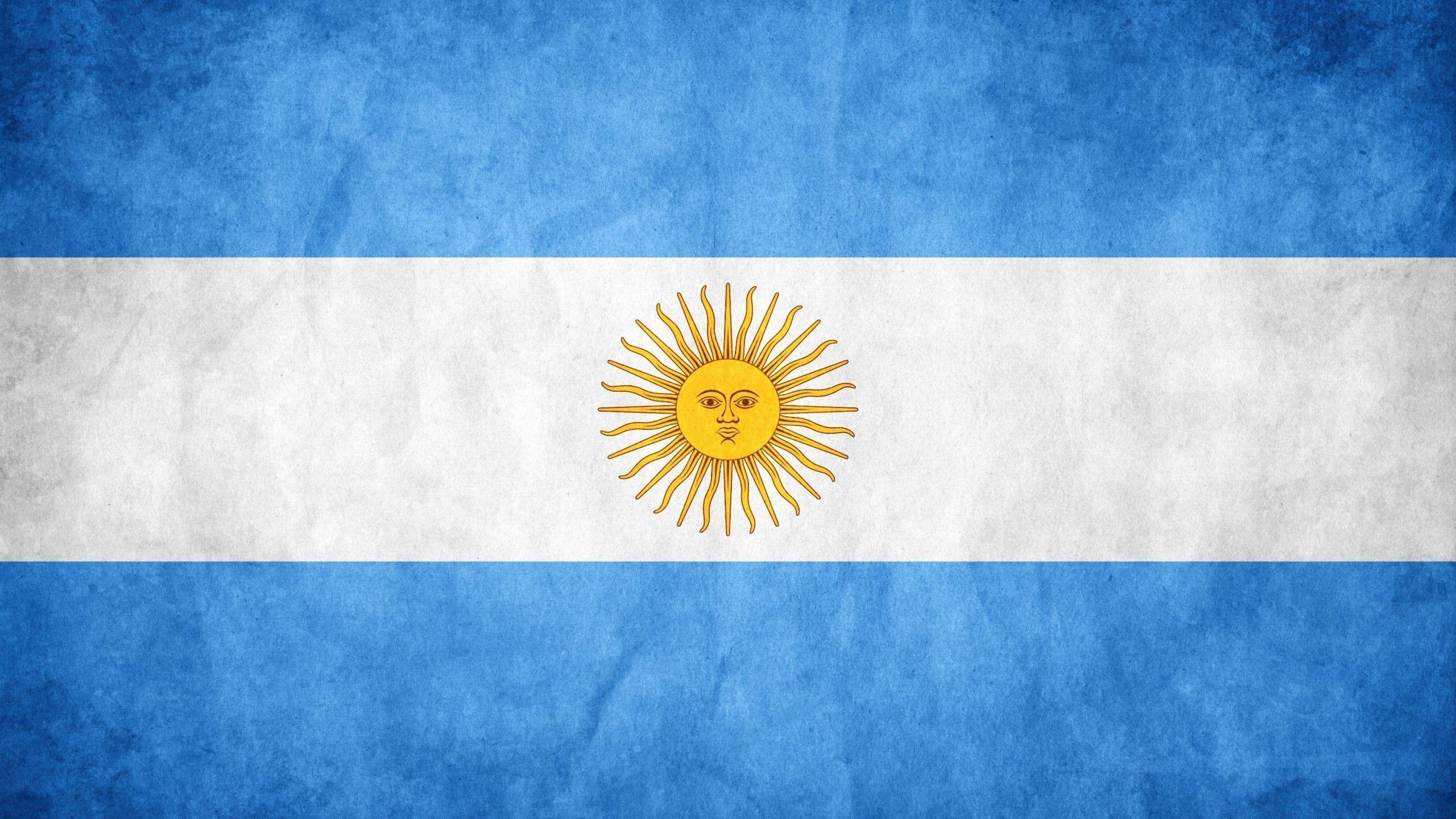Argentina Flag Wallpaper Wide or HD. Digital Art Wallpaper