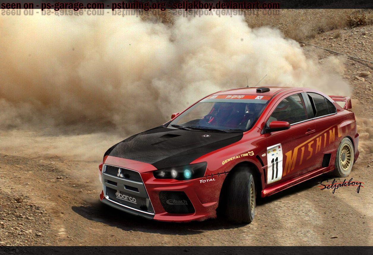 Mitsubishi lancer evox wrc