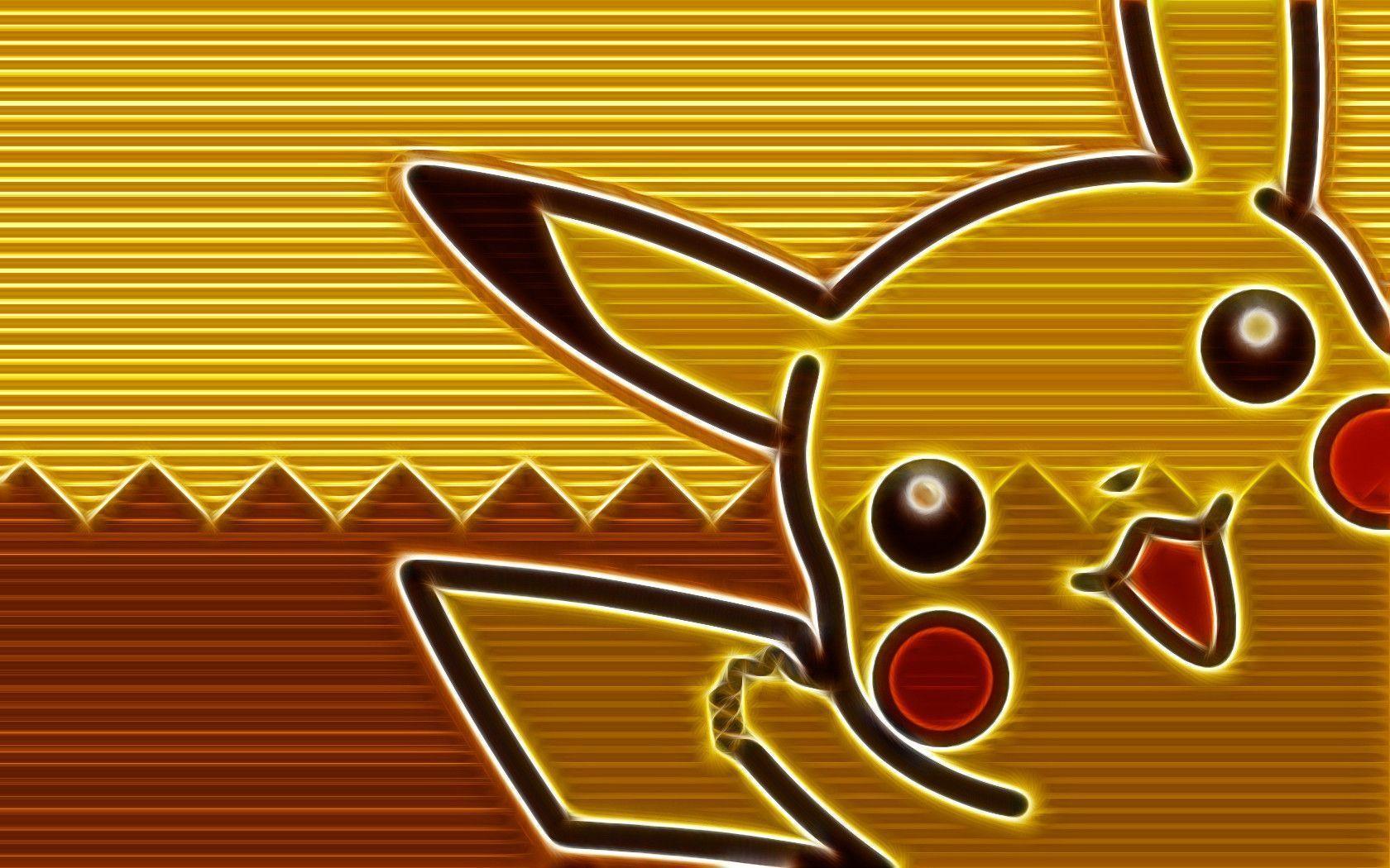 Download Pokemon Pikachu Wallpaper 1680x1050. Full HD Wallpaper
