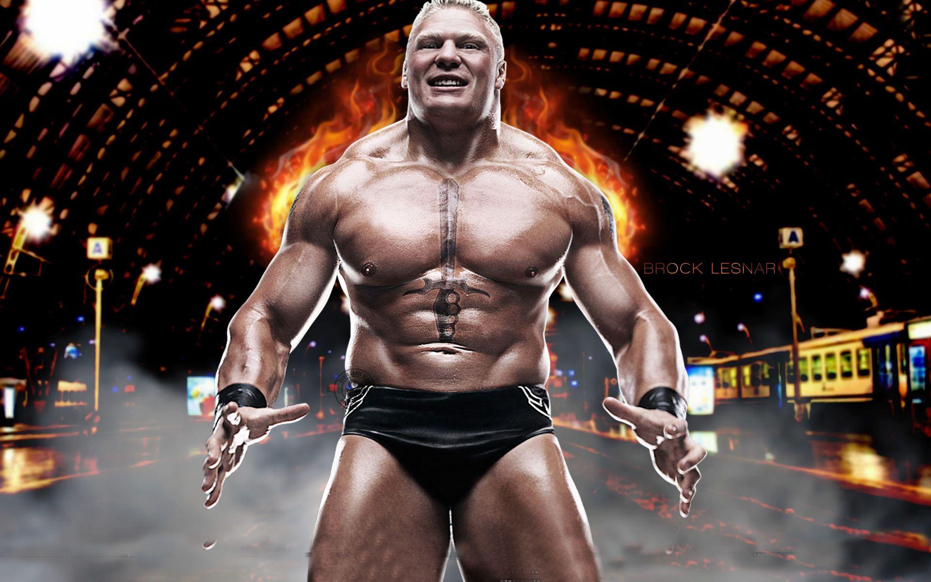Brock Lesnar WWE 2015 Wallpaper 1024x768