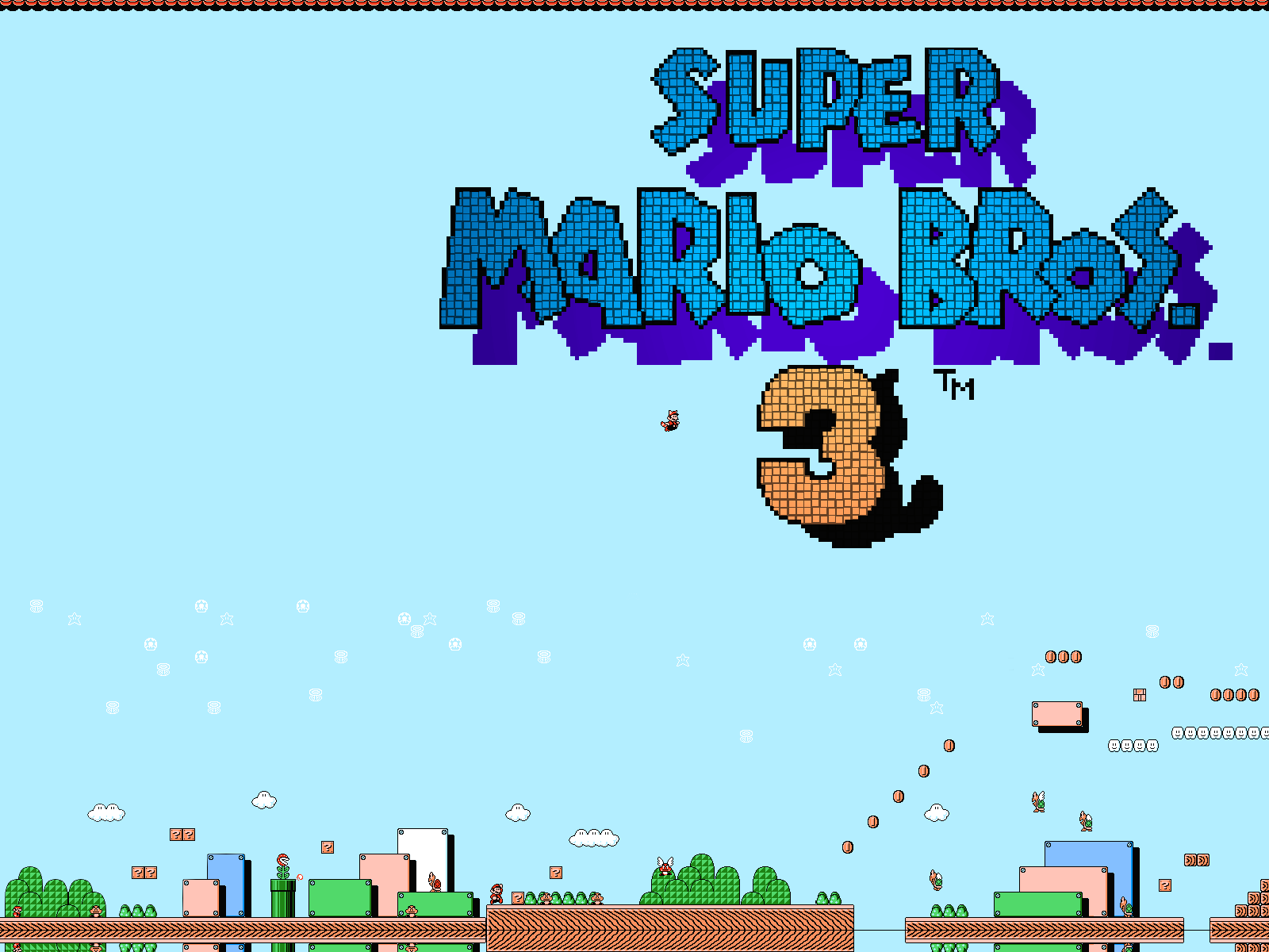 SigmaEcho Blog Archive Super Mario Bros. 3 Wallpaper