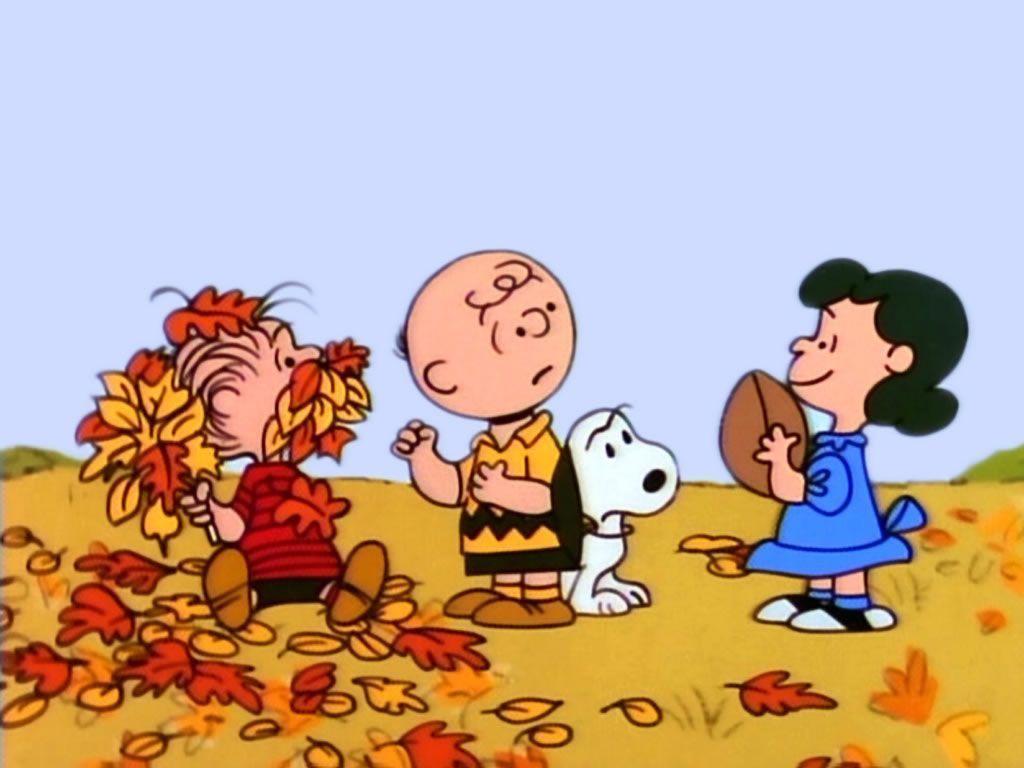Image For > Peanuts Thanksgiving Wallpapers 1366x768