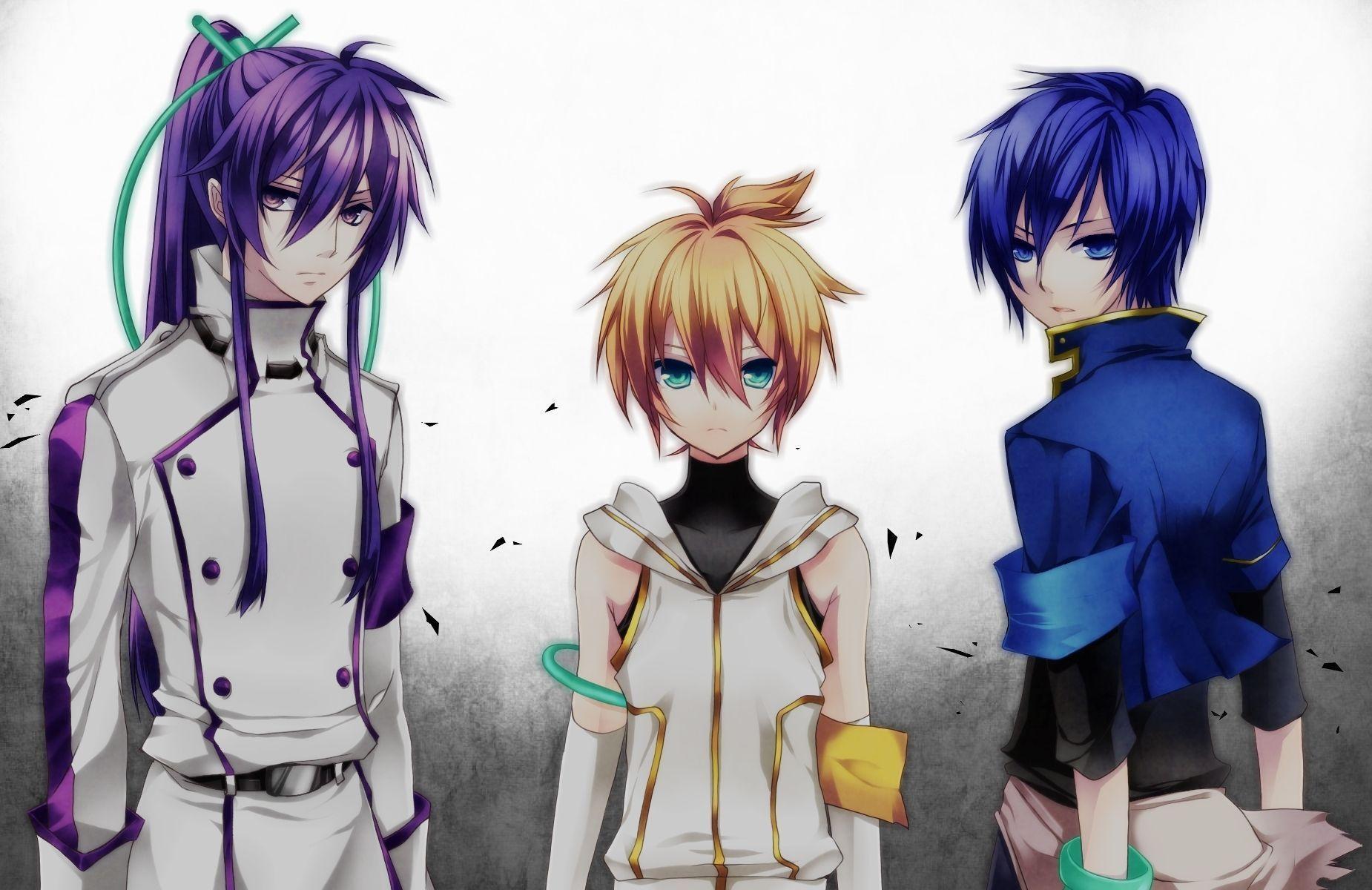 Vocaloid Kaito And Gakupo Image & Picture
