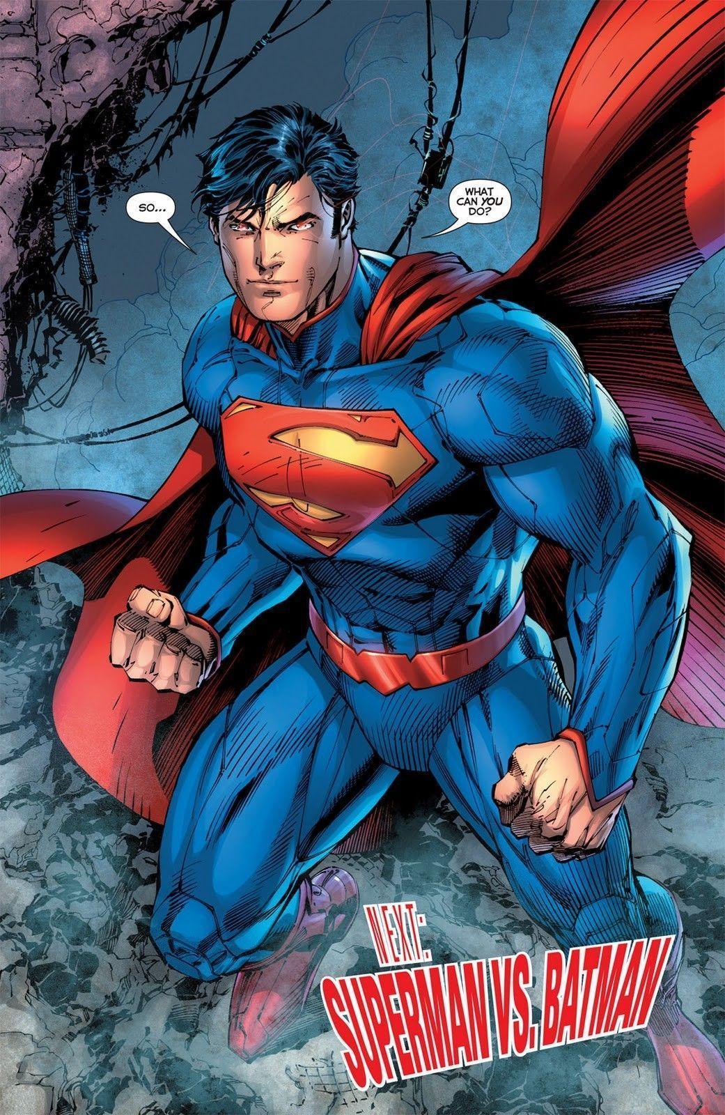 Wallpaper For > Superman Comic Wallpaper