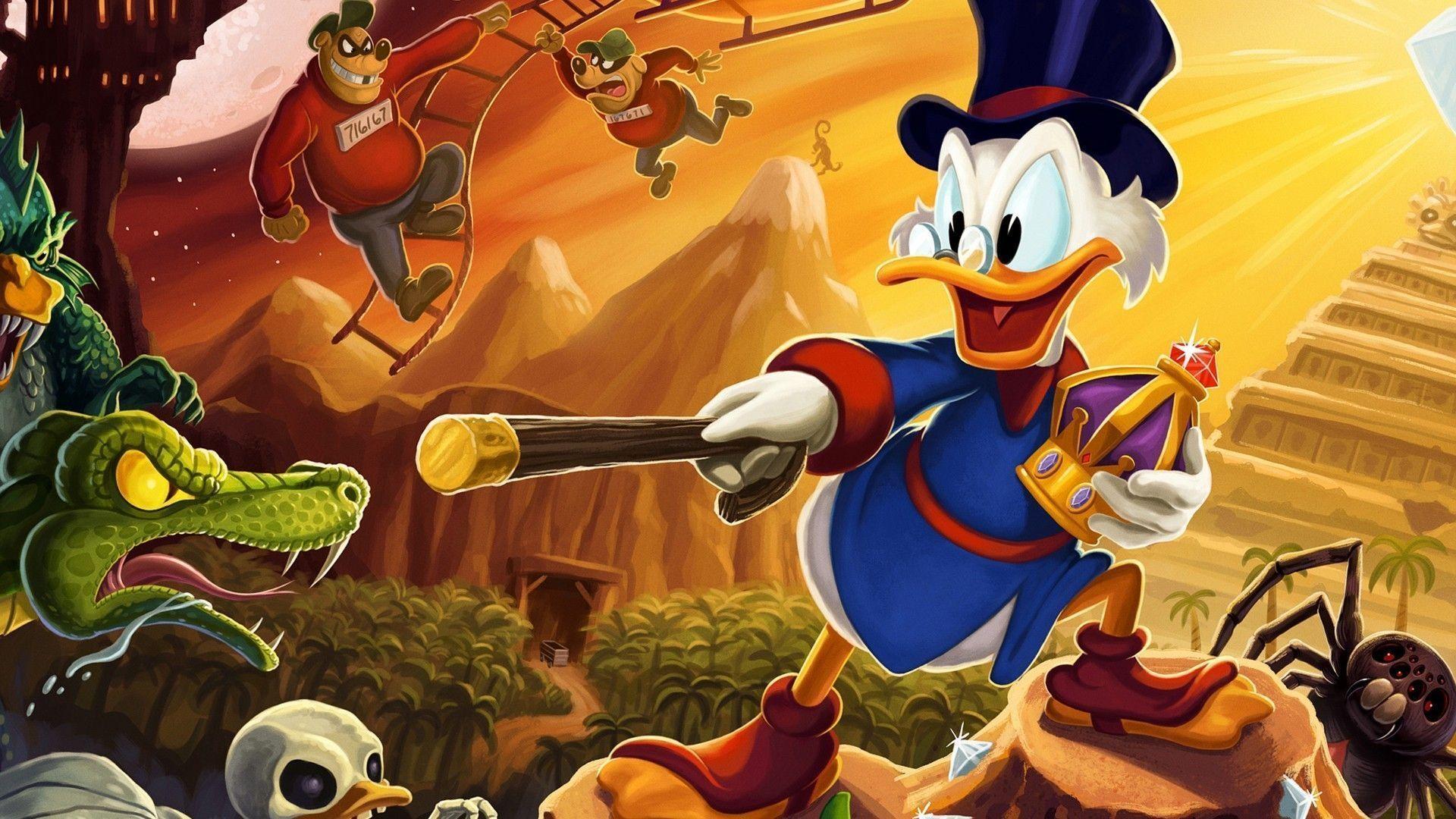 DuckTales Remastered Wallpaper, Duck, Scrooge McDuck, Scrooge