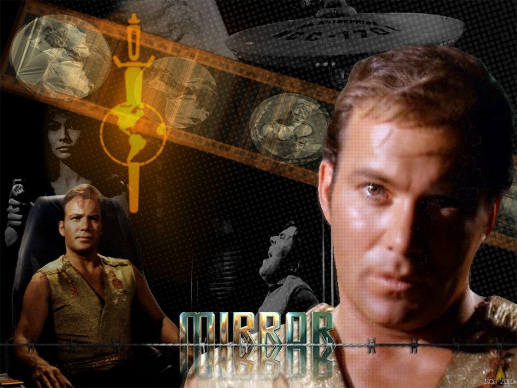 ST TOS -Kirk-Mirror Mirror Trek Wallpaper