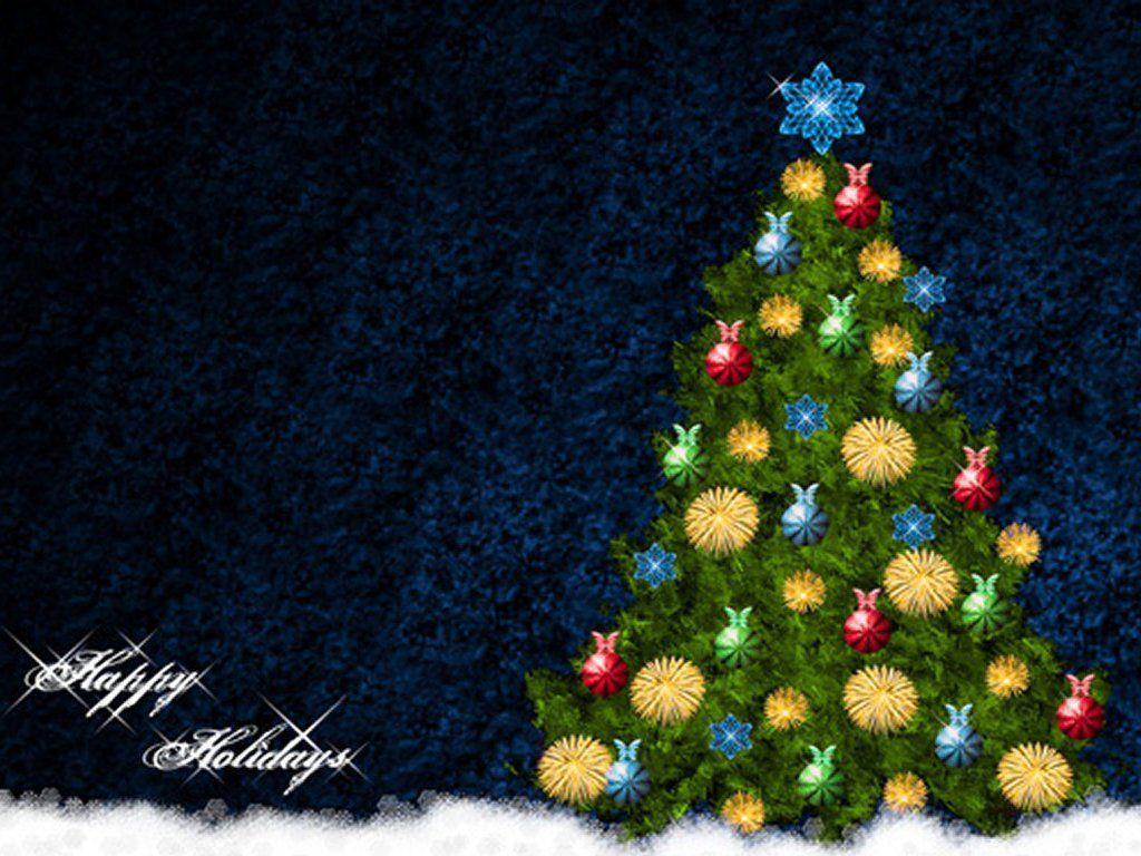 Happy Holidays HD Wallpaper