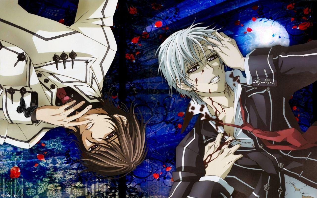 Wallpaper For > Vampire Knight Wallpaper Kaname And Zero