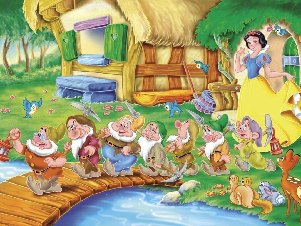 Snow White and the Seven Dwarfs Wallpaper Wallpaper