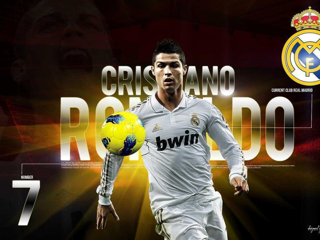 Cristiano Ronaldo Real Madrid Background Wallpaper Powericare