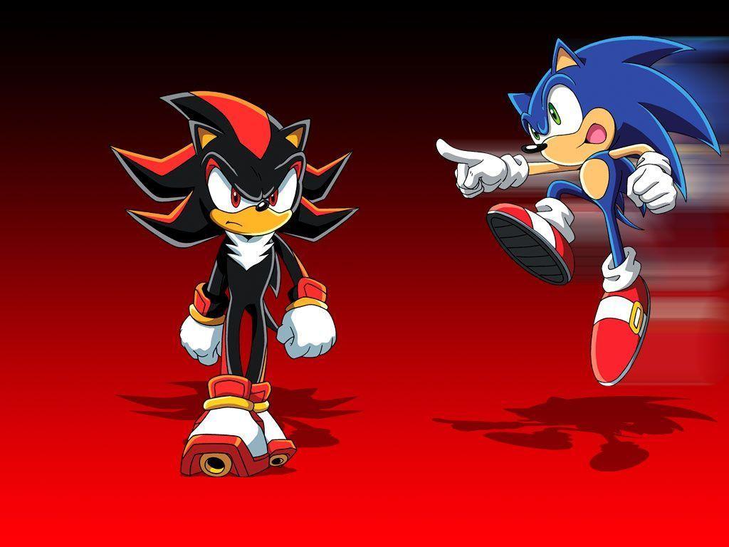 Black & Red Shadow (Sonic X)Wallpaper, Shadow Wallpaper