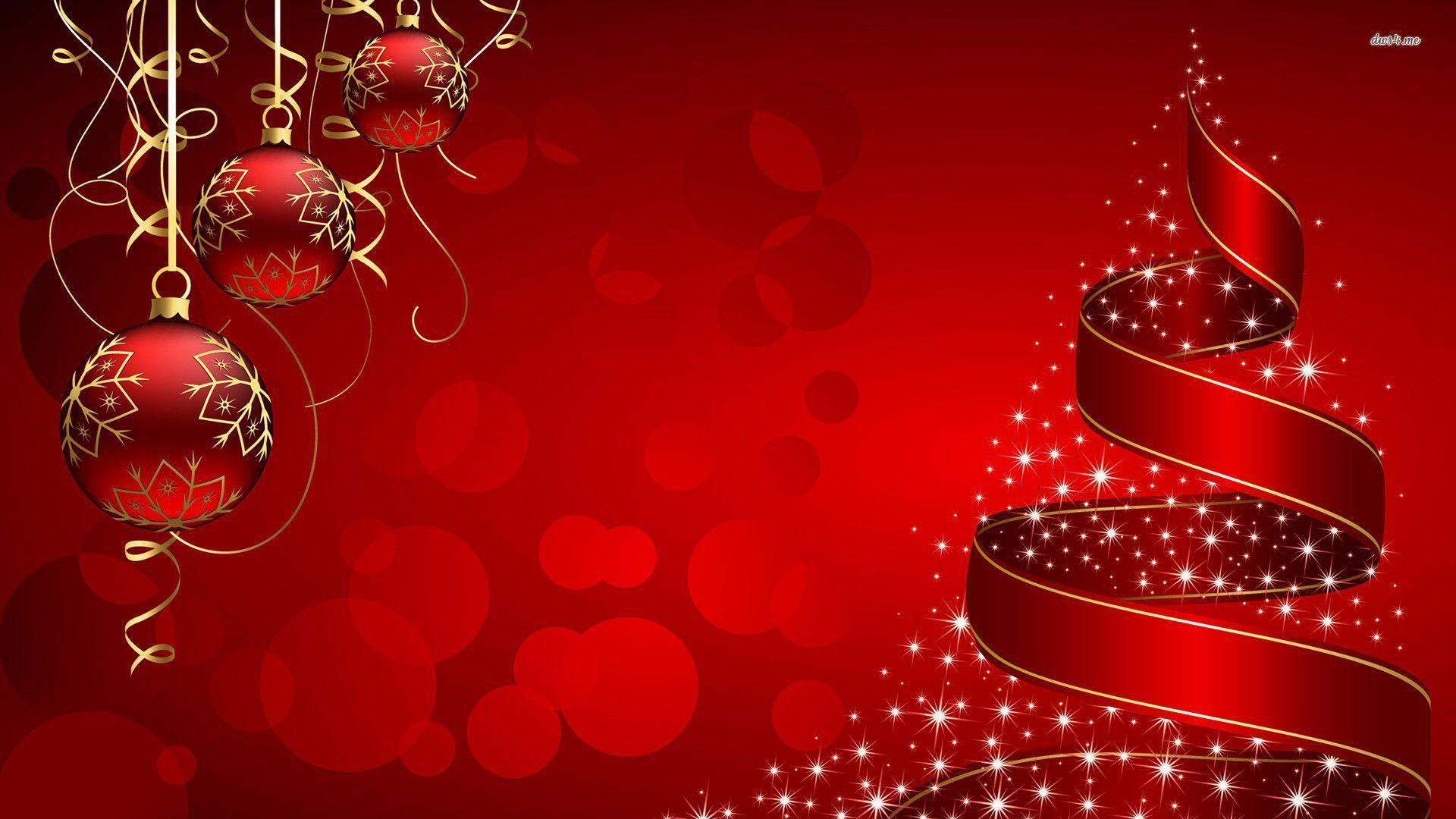 Red Christmas Wallpapers Wallpaper Cave
