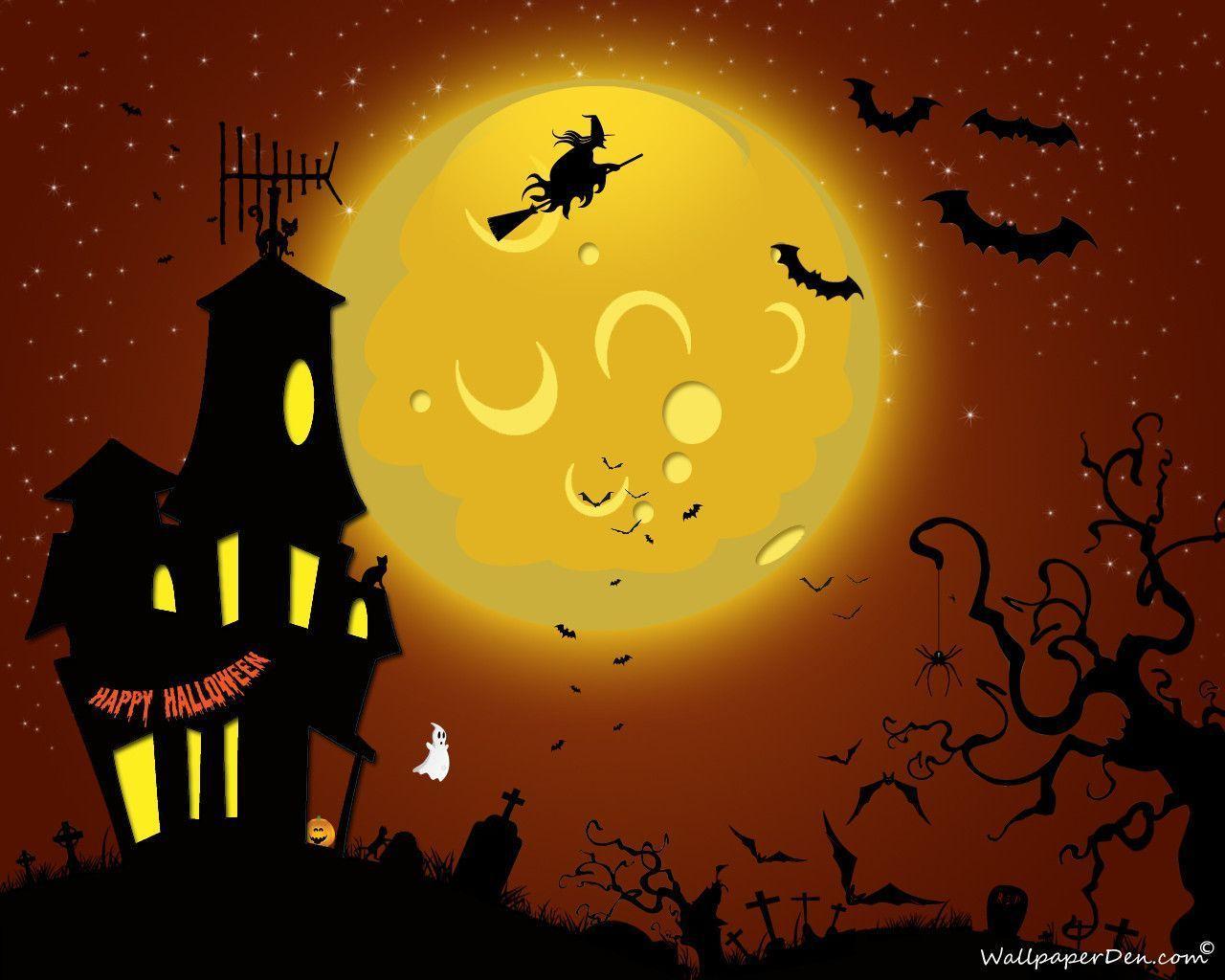 Download Happy Halloween Picture Wallpaper 1280x1024. HD