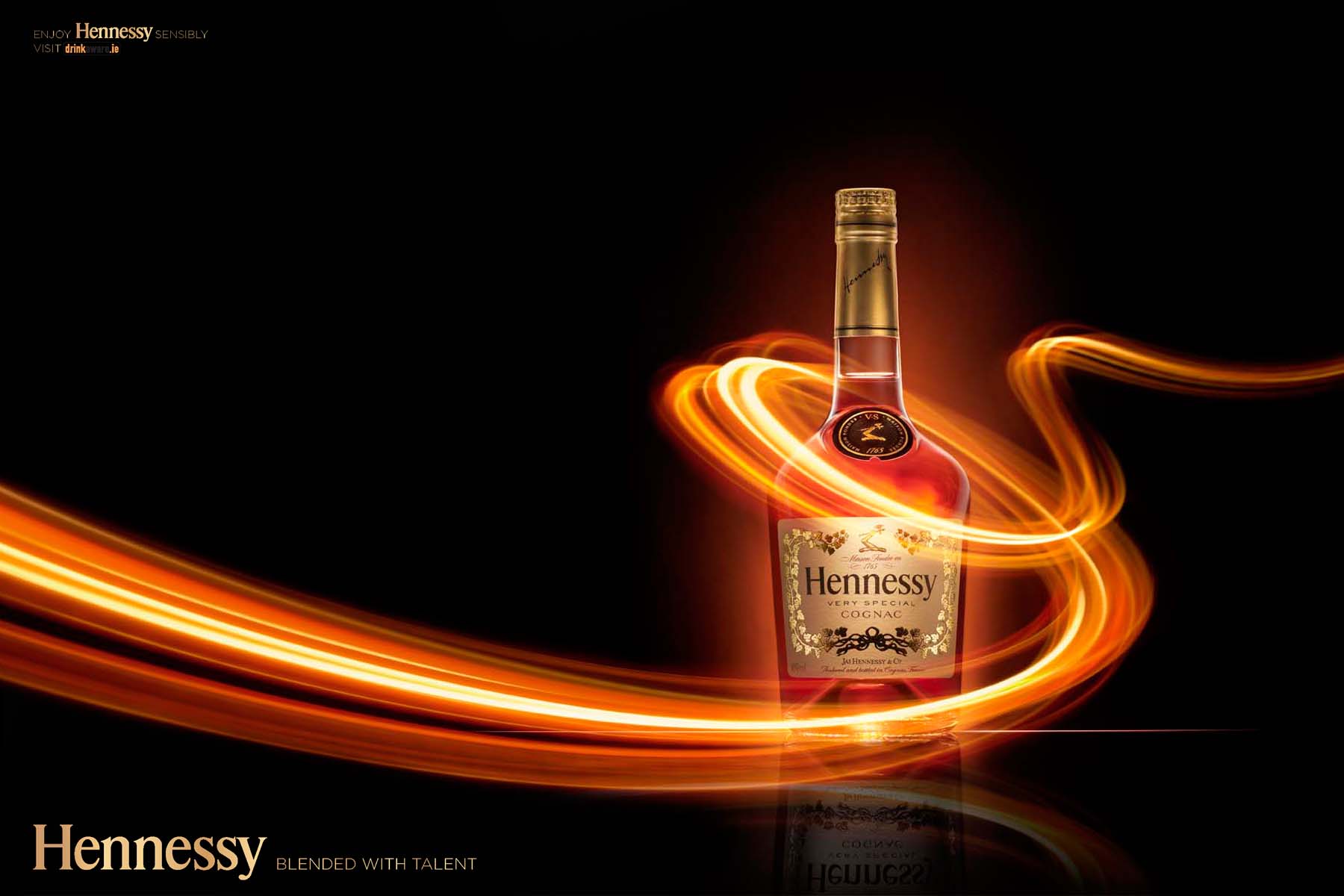 Download A Bottle Of Hennessy On A Table Wallpaper  Wallpaperscom