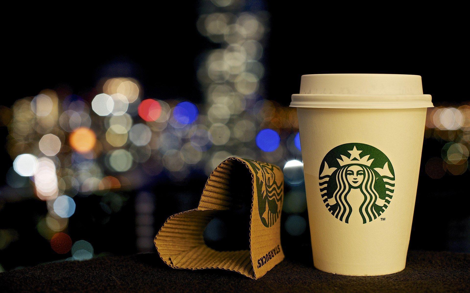Paper Heart Shaped Starbucks Coffee HD Wallpaper