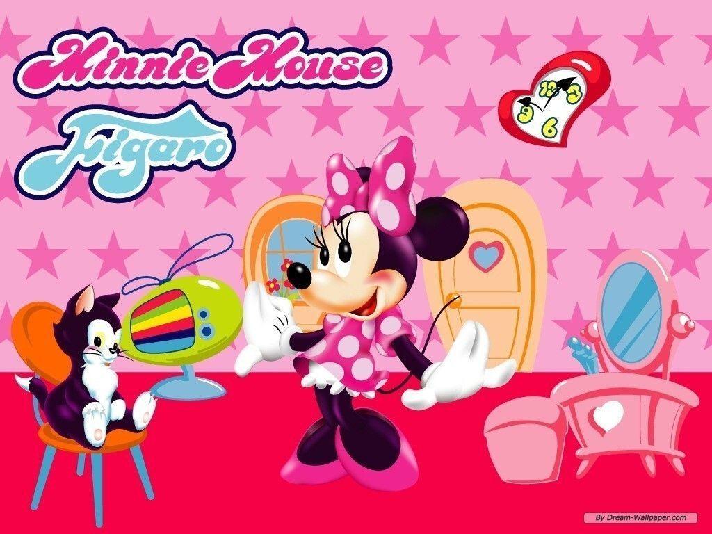 Minnie Mouse and Figaro Wallpapers HD