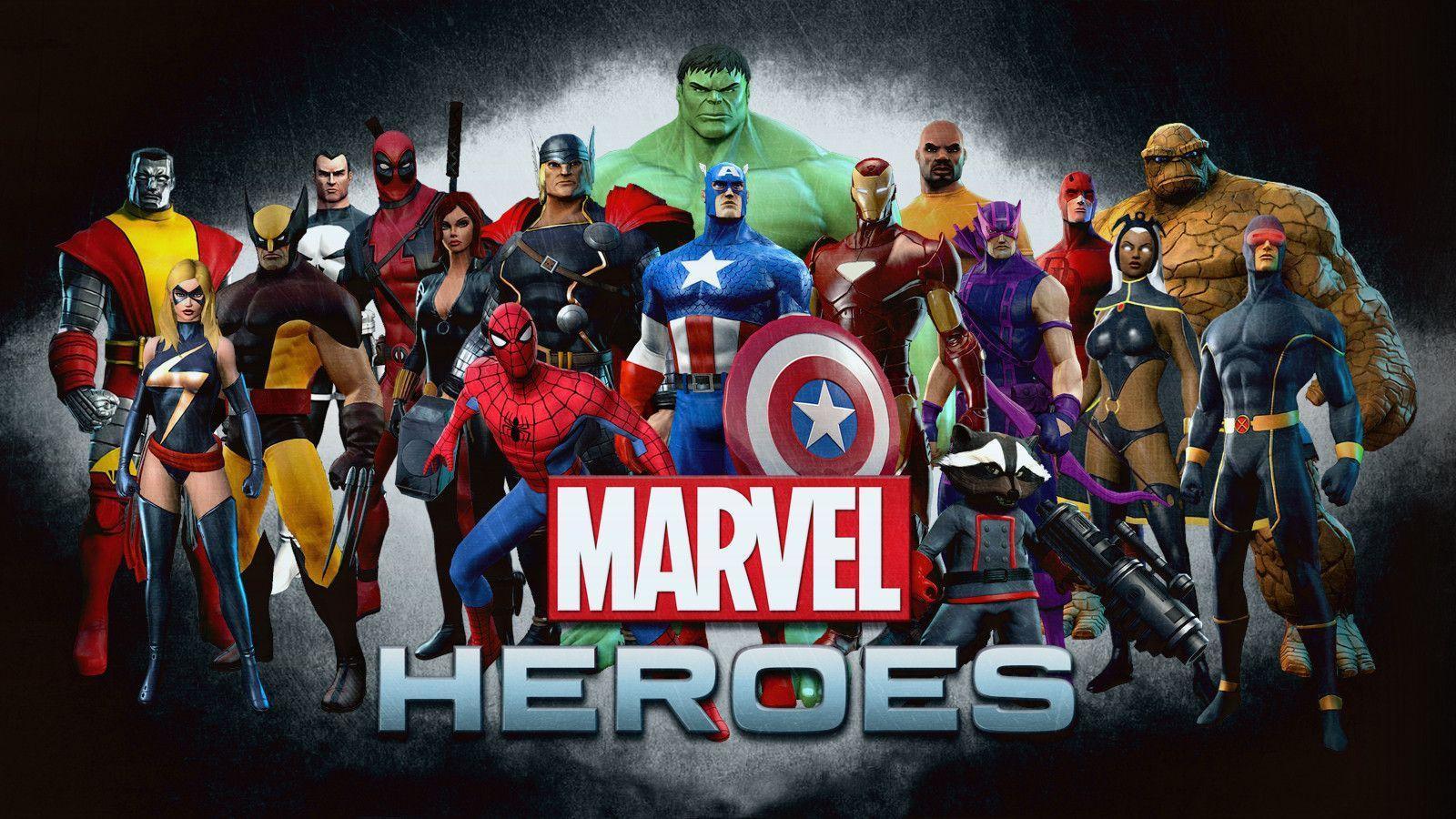 Marvel Heroes Wallpapers Wallpaper Cave