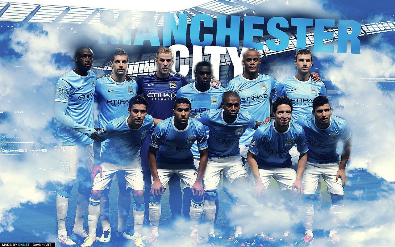 Manchester City football image Wallpaper HD