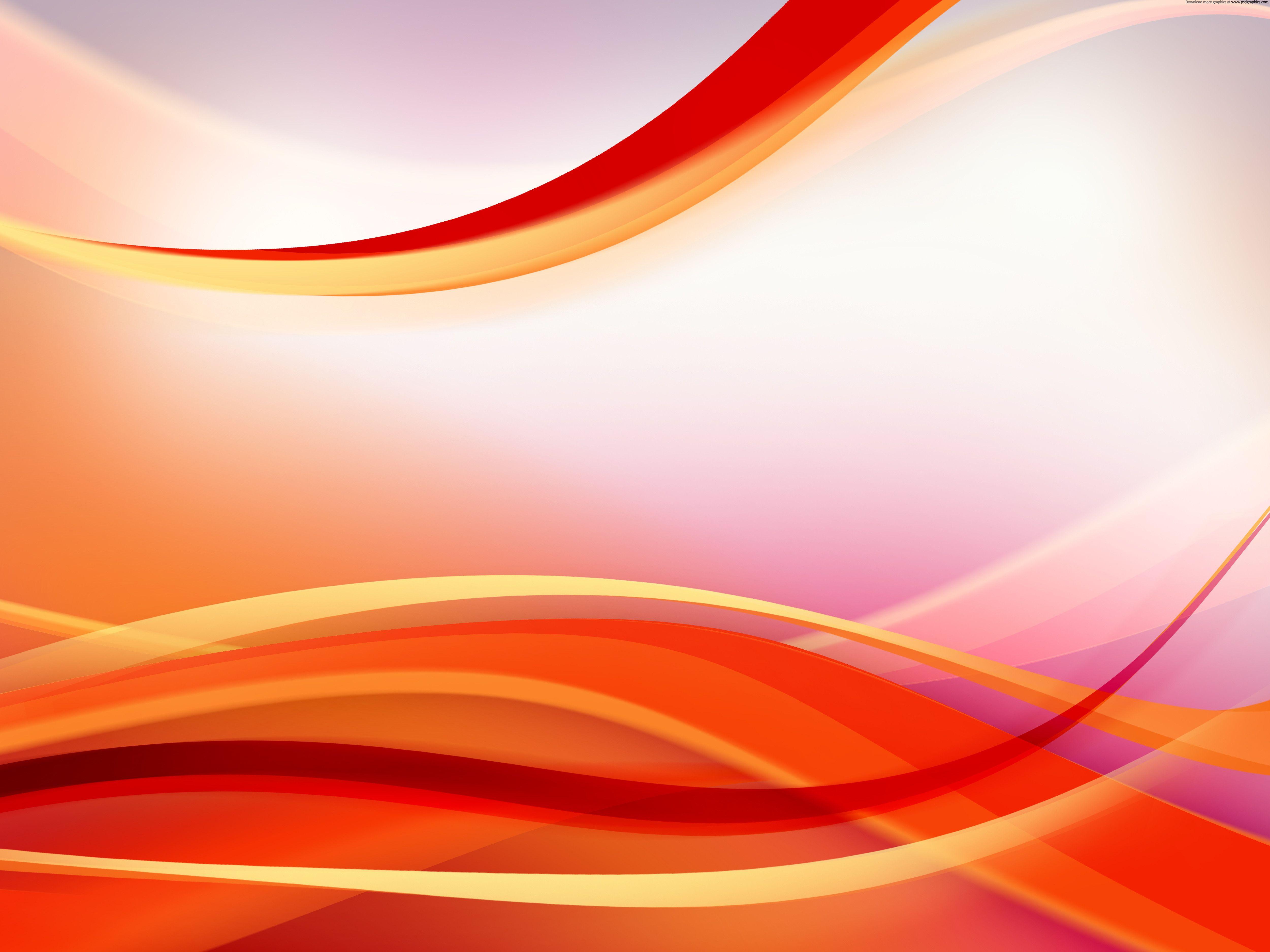 Red and yellow flowing background
