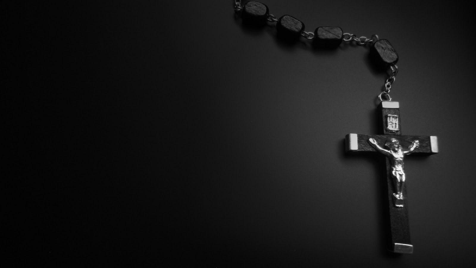 image For > Catholic Rosary Wallpaper