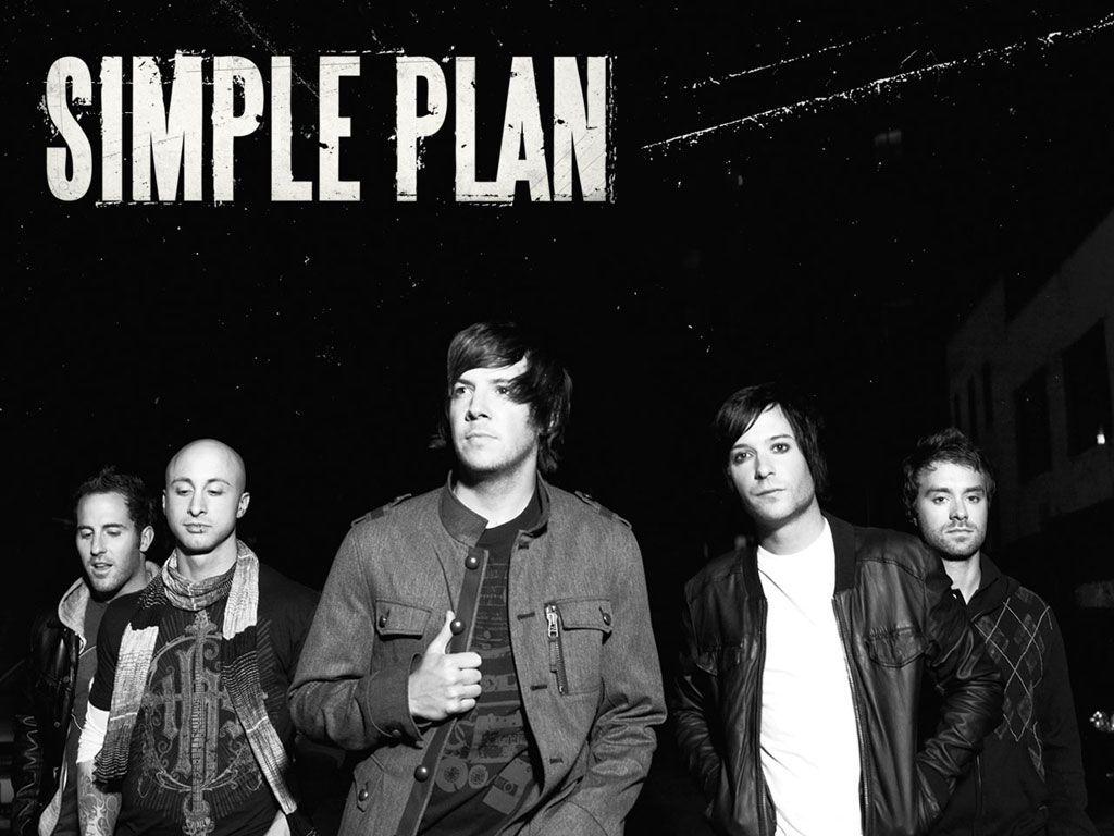 Fond écran Simple Plan musique star