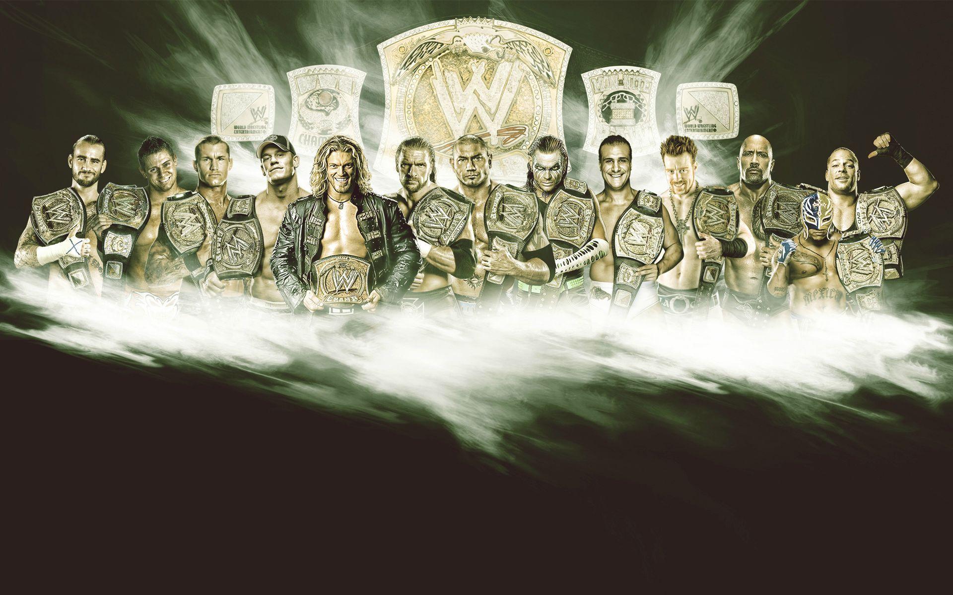 WWE Spinner Champions Wallpapers