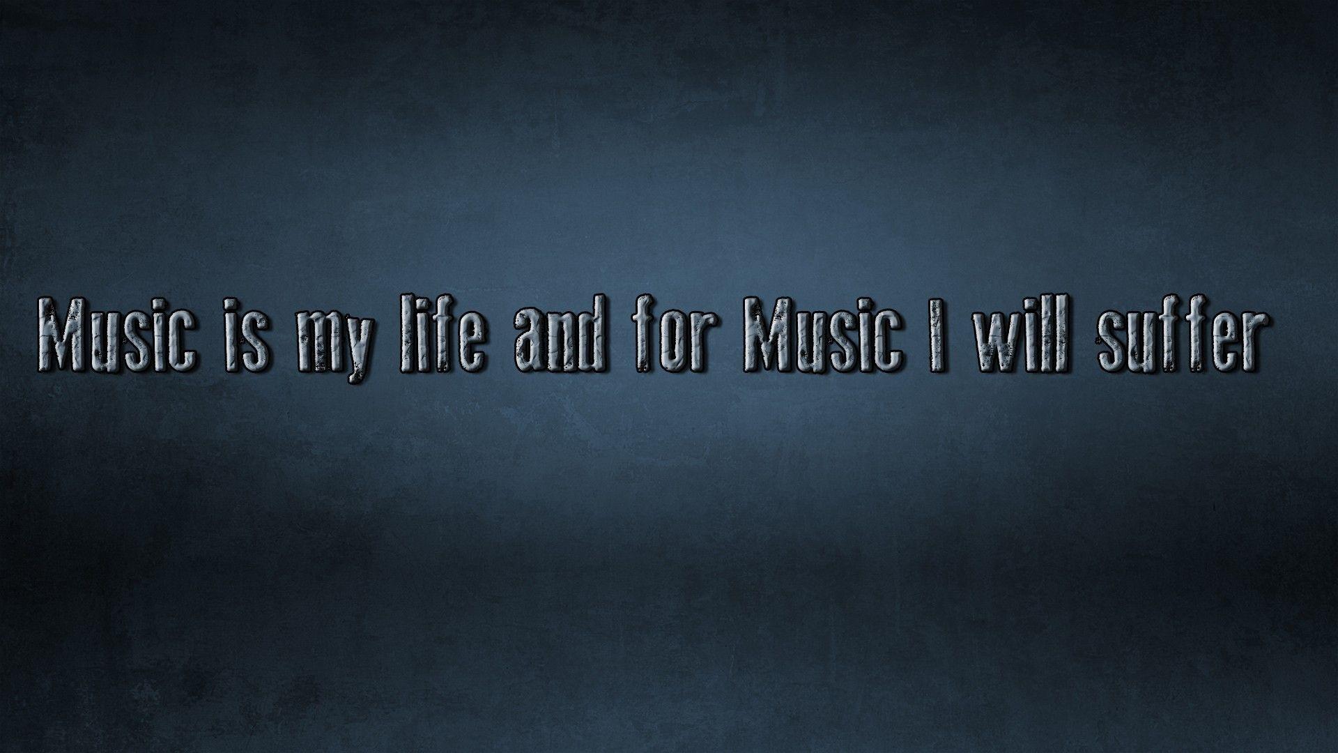 Wallpaper For > Music Is My Life Wallpaper HD
